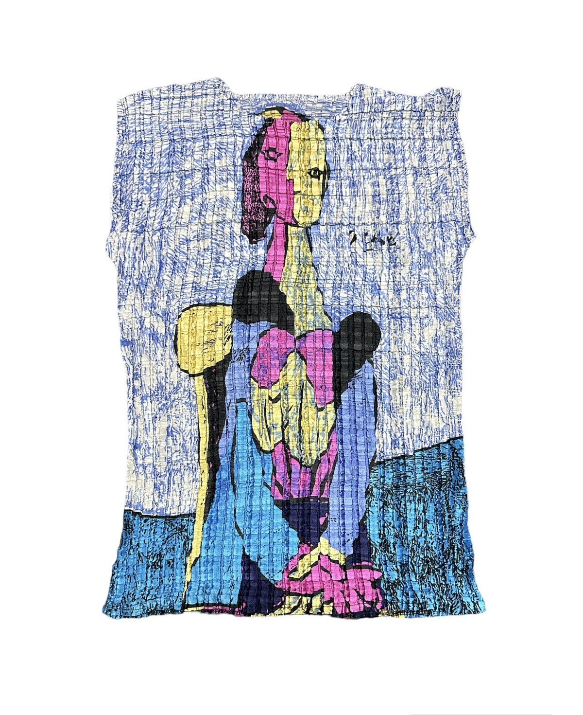 Paloma Picasso Piscasso art blouse Size M / US 6-8 / IT 42-44 - 4 Thumbnail