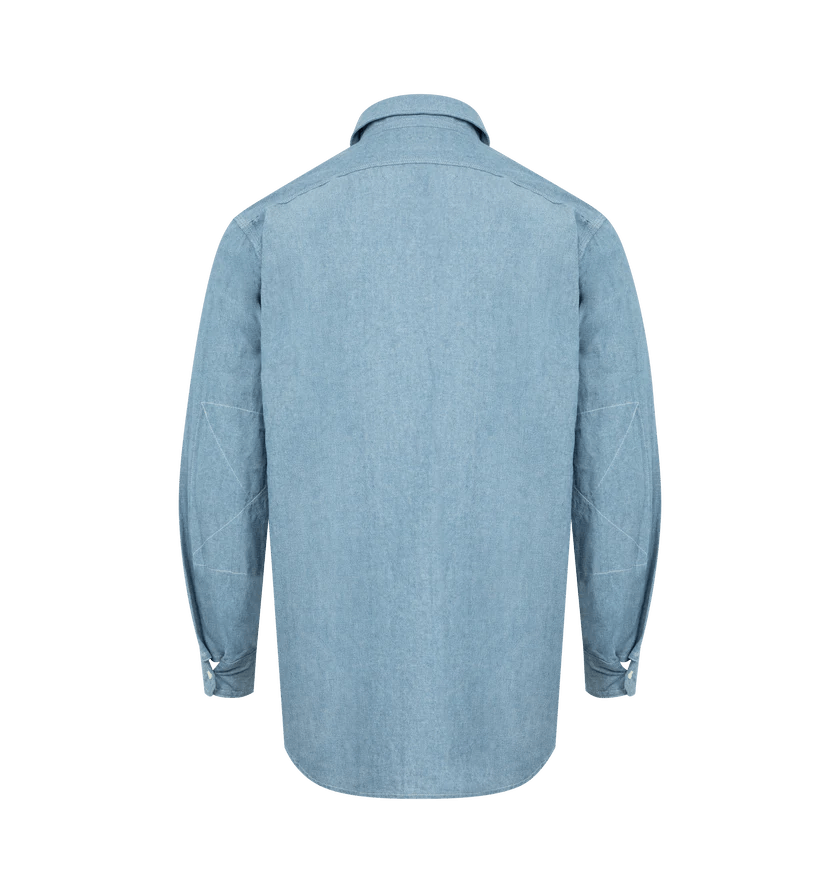 Engineered Garments o1h1sh11225 Work Shirt in Blue Size US S / EU 44-46 / 1 - 2 Thumbnail