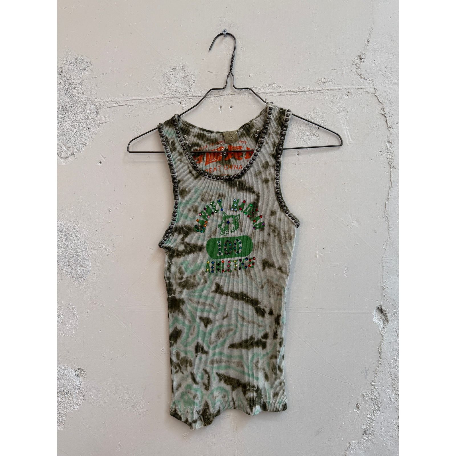 The Great China Wall Great China Wall x Hot Mess Tie Dye Studded Tank Top Size M / US 6-8 / IT 42-44 - 1 Thumbnail