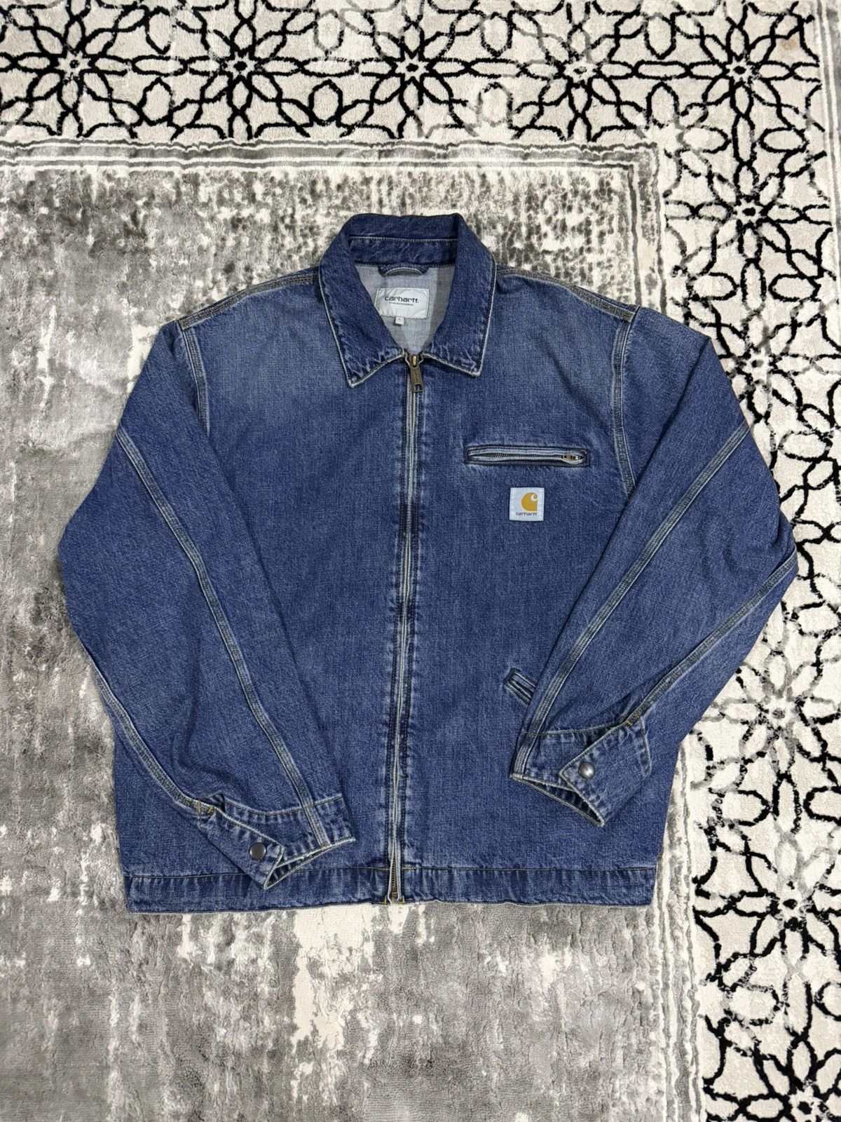 Carhartt Carhartt jacket denim Size US L / EU 52-54 / 3 - 1 Thumbnail