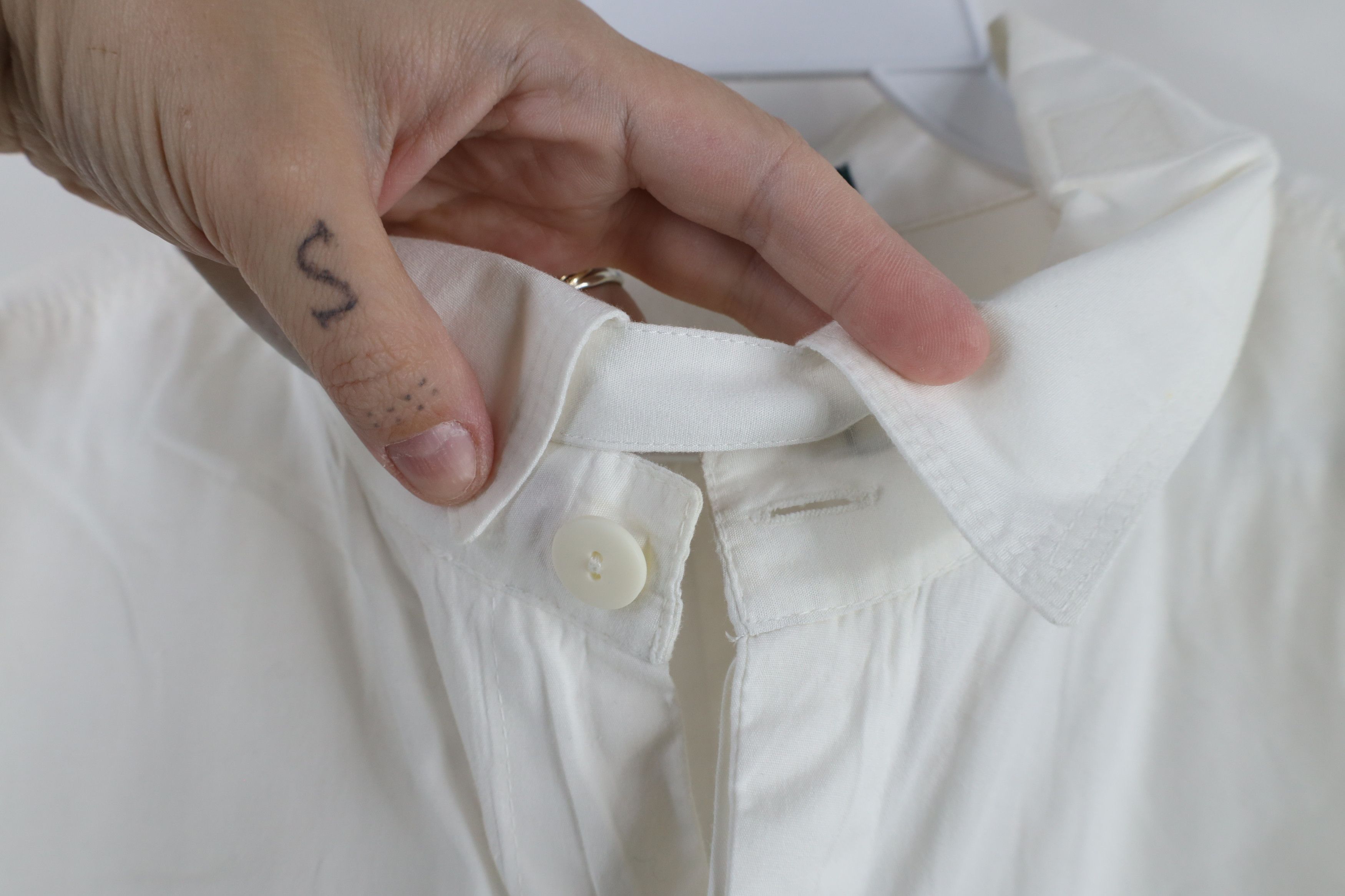 Orvis × Vintage Vintage 90s Orvis Safari Bush Collared Button Shirt White Size US XXL / EU 58 / 5 - 9 Thumbnail