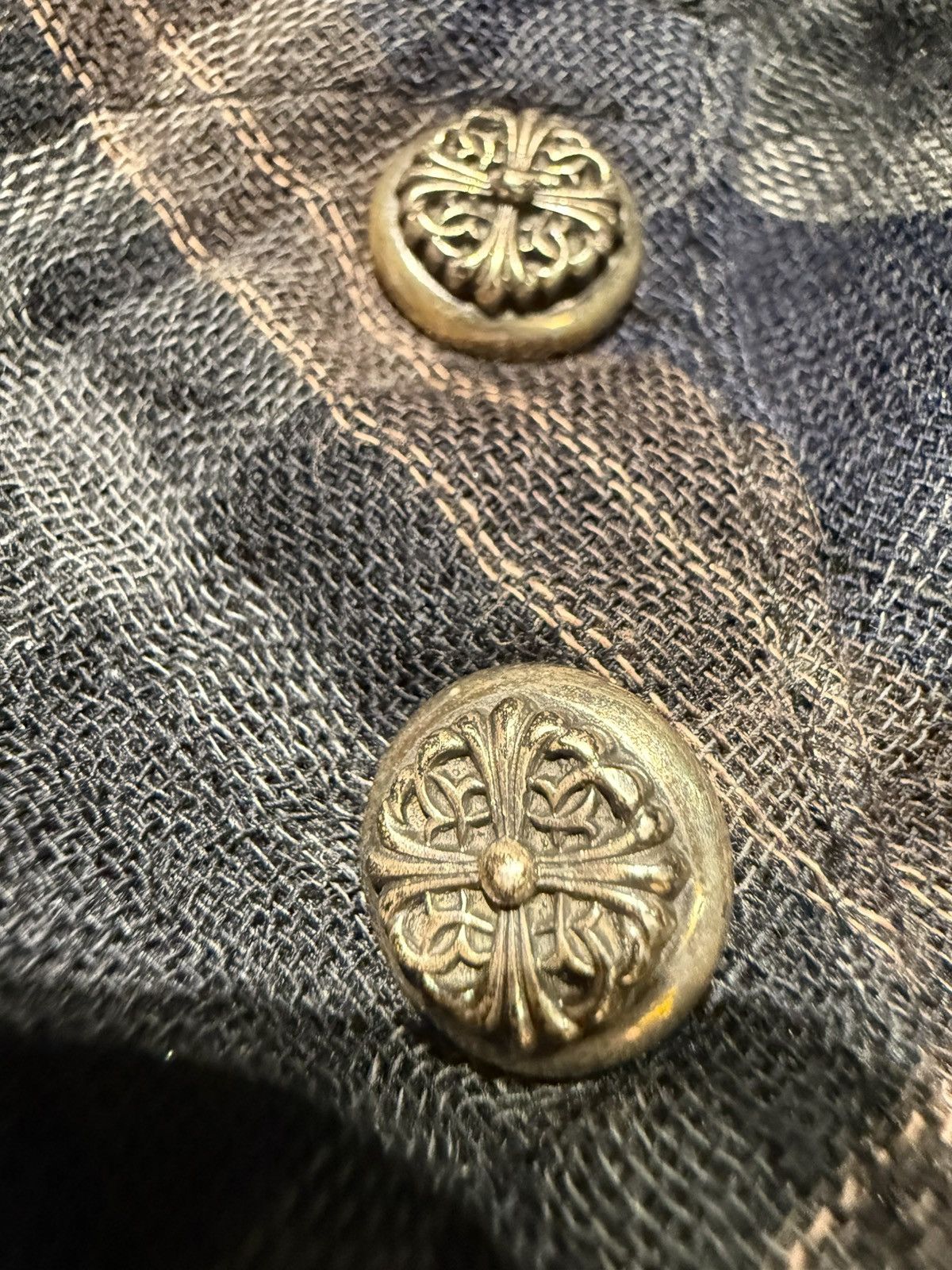 Chrome Hearts Chrome Hearts Flannel Shirt M Size US M / EU 48-50 / 2 - 5 Thumbnail