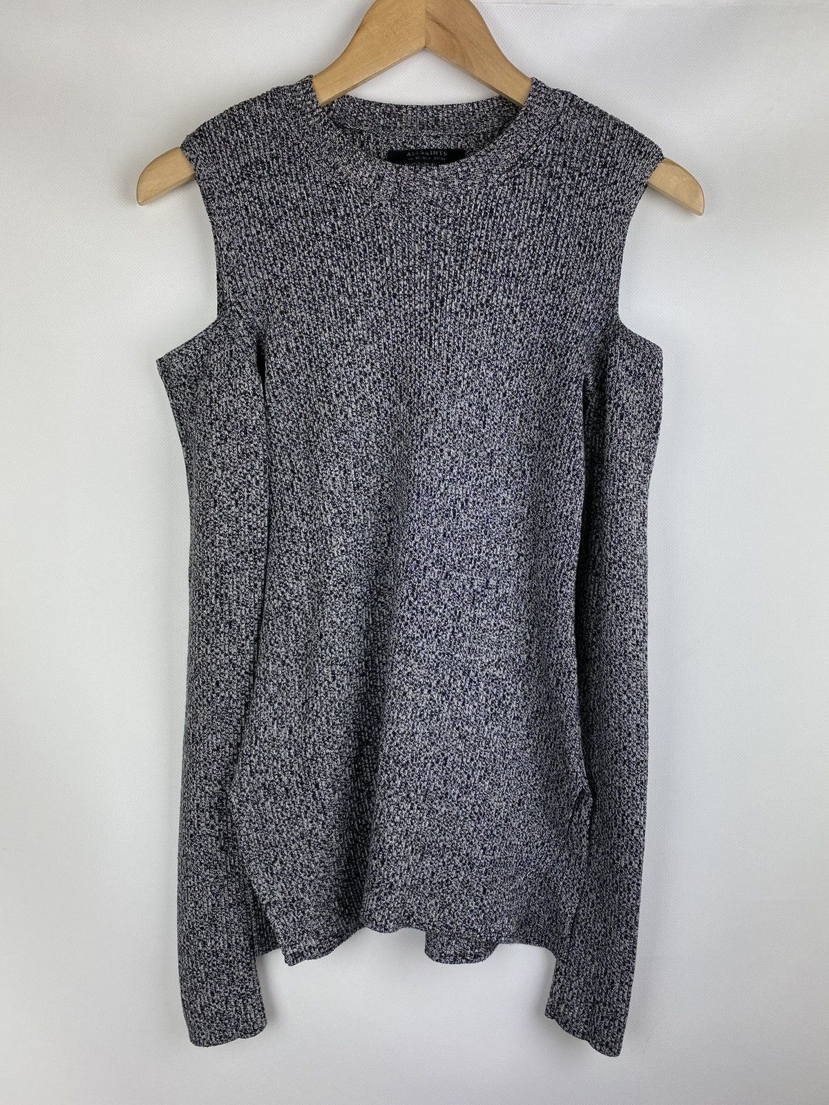 Allsaints Allsaints ladies Bernt open shoulder jumper sweater Size M / US 6-8 / IT 42-44 - 1 Thumbnail