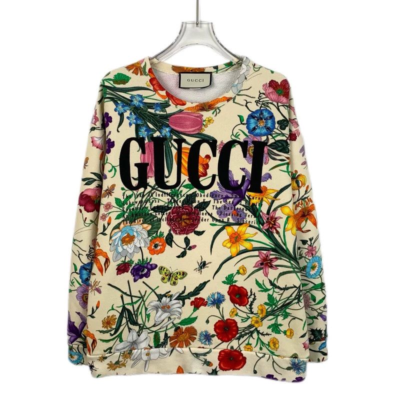 Gucci Gucci Color logo letter flower full print cotton round-neck Size US M / EU 48-50 / 2 - 1 Thumbnail