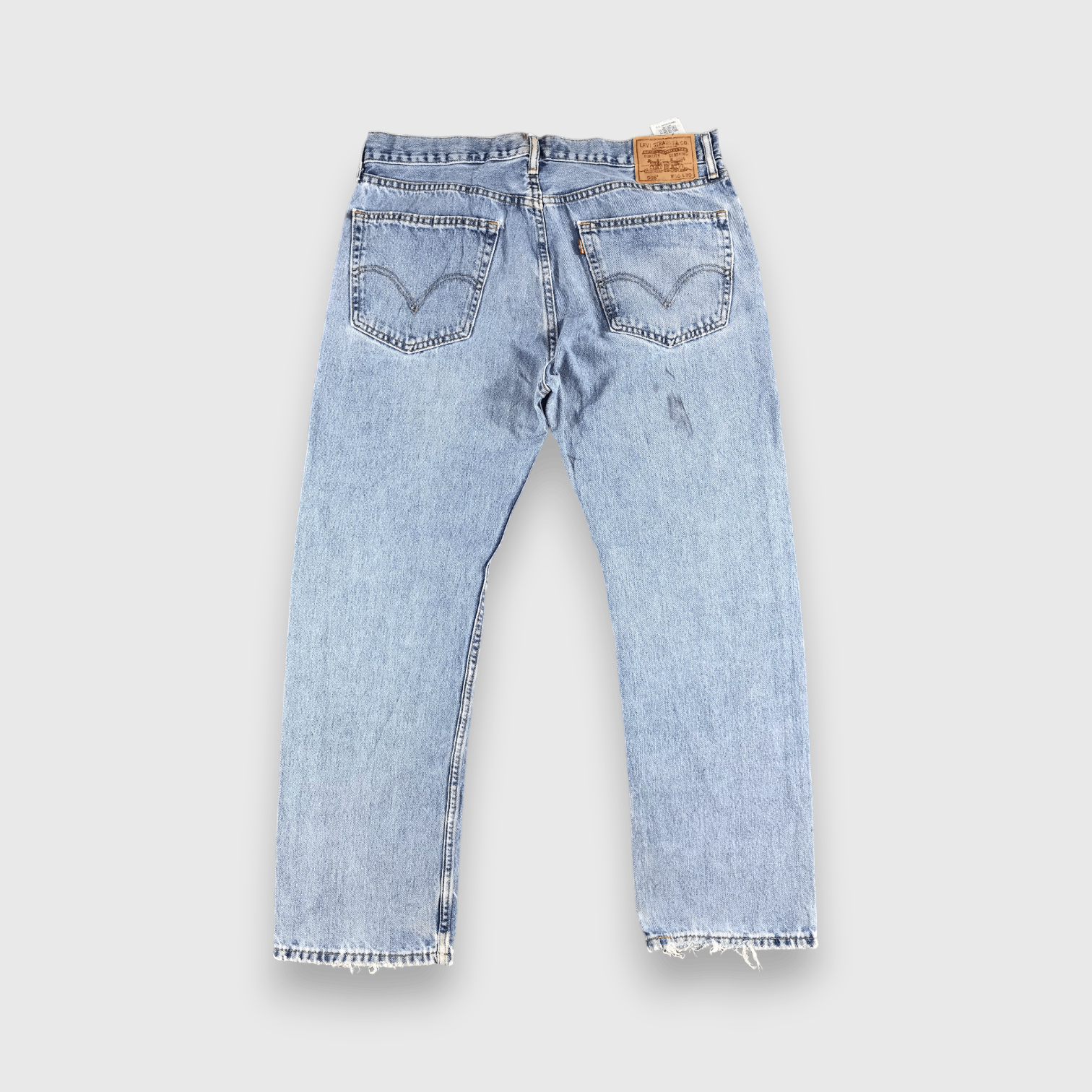 Levi's Light Wash Vintage Levis 505 Jeans-J1162 Size US 36 / EU 52 - 2 Thumbnail