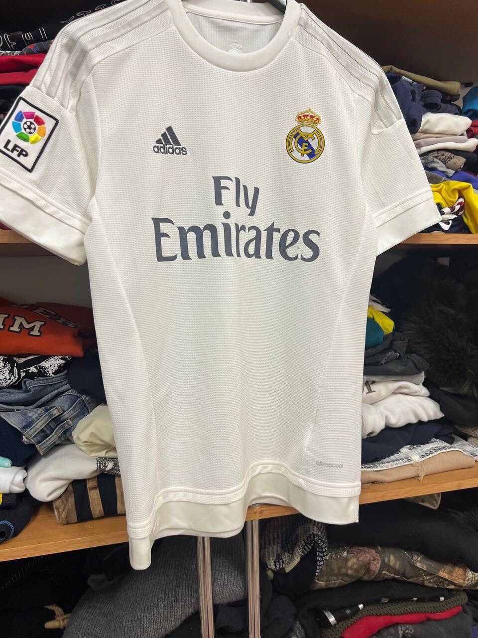 Adidas Adidas Real Madrid 2013 Home Jersey Fly Emirates Size US S / EU 44-46 / 1 - 5 Thumbnail