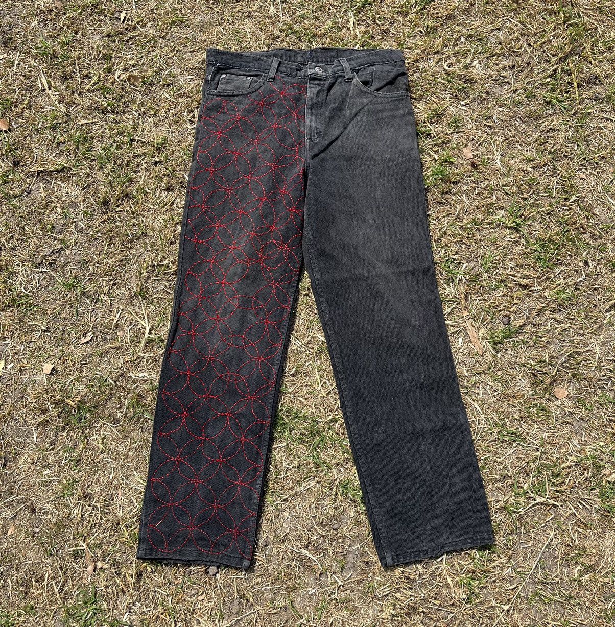 Levi's Vintage Clothing Levi´s Silvert Tab / Sashiko Custom Size US 30 / EU 46 - 1 Thumbnail