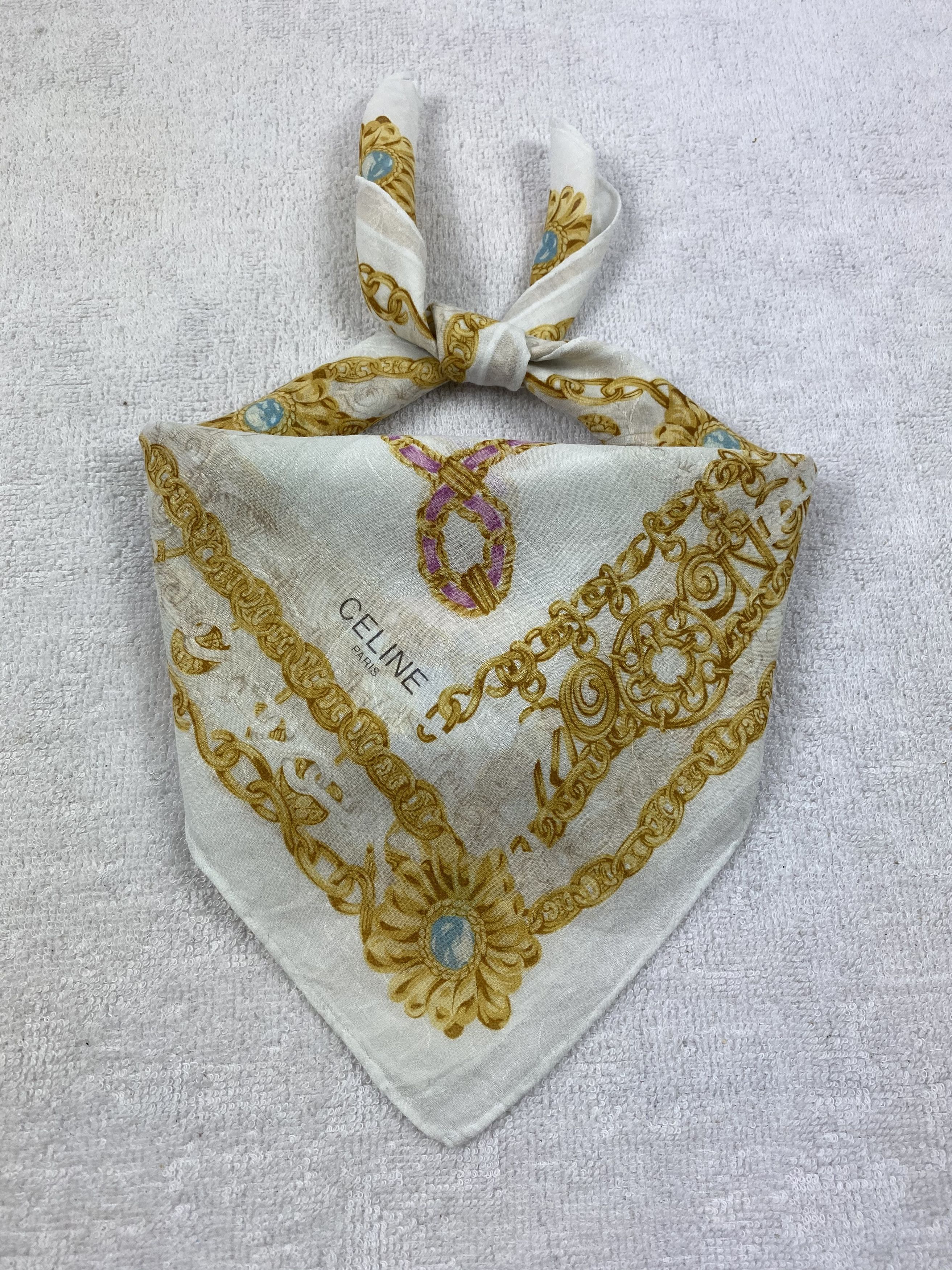 Celine Celine Handkerchief / Bandana / Neckerchief Size ONE SIZE - 1 Thumbnail