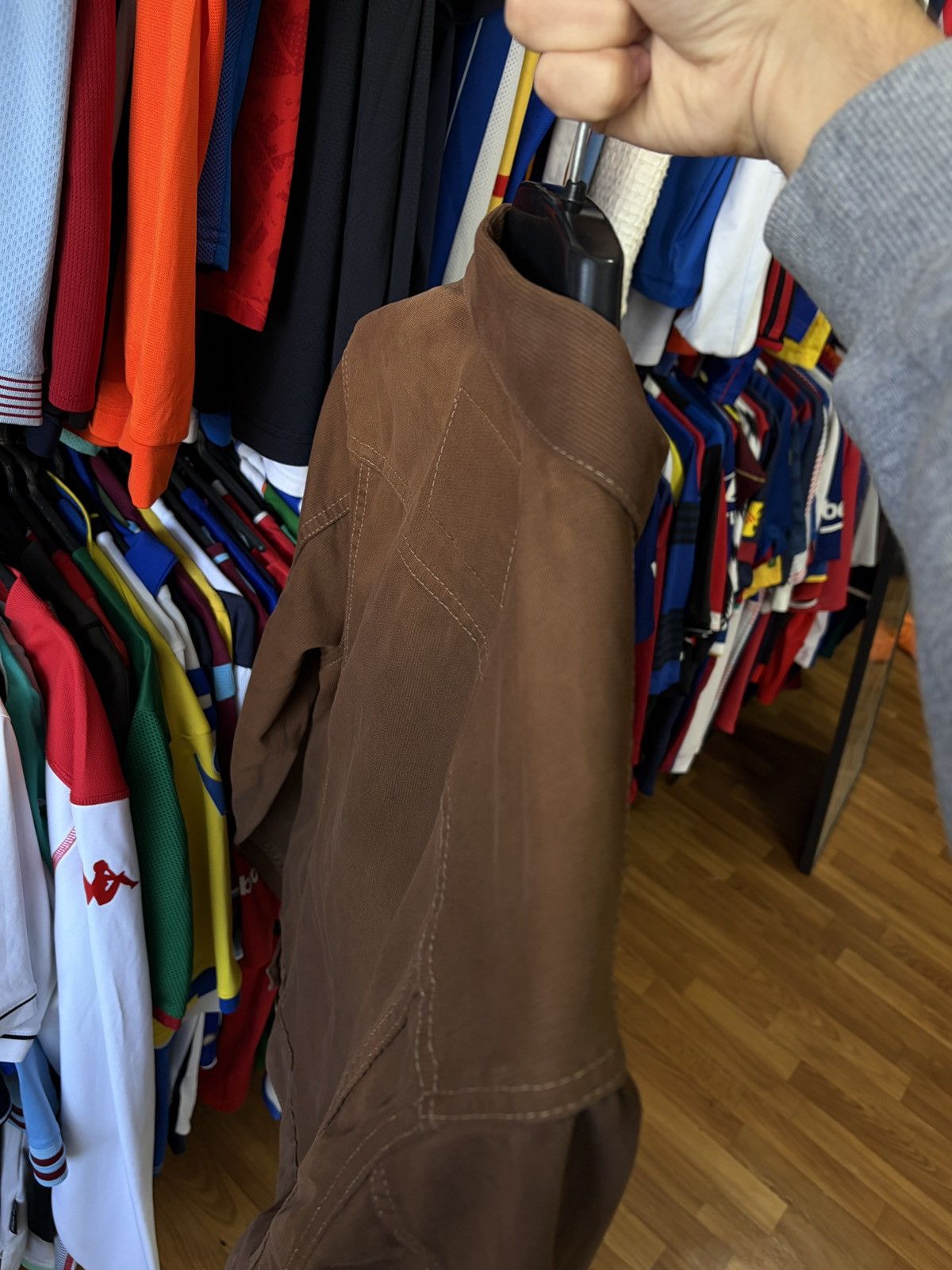 Levi's Vintage Levi’s 70503 Brown Canvas Trucker Jacket S Size US S / EU 44-46 / 1 - 17 Thumbnail