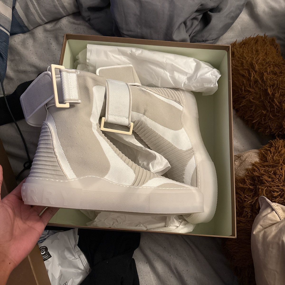 Burberry Burberry Sub High Tops Size 9 Size US 9 / EU 42 - 1 Thumbnail