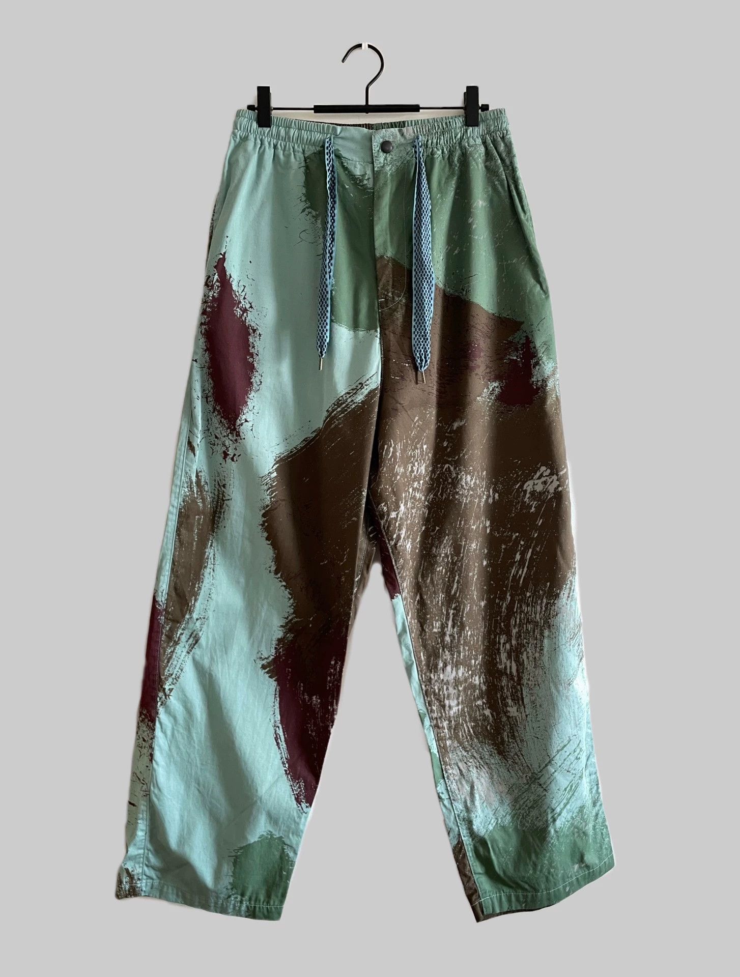 Kapital kapital Camouflage printed drawstring slacks Size US 32 / EU 48 - 1 Thumbnail