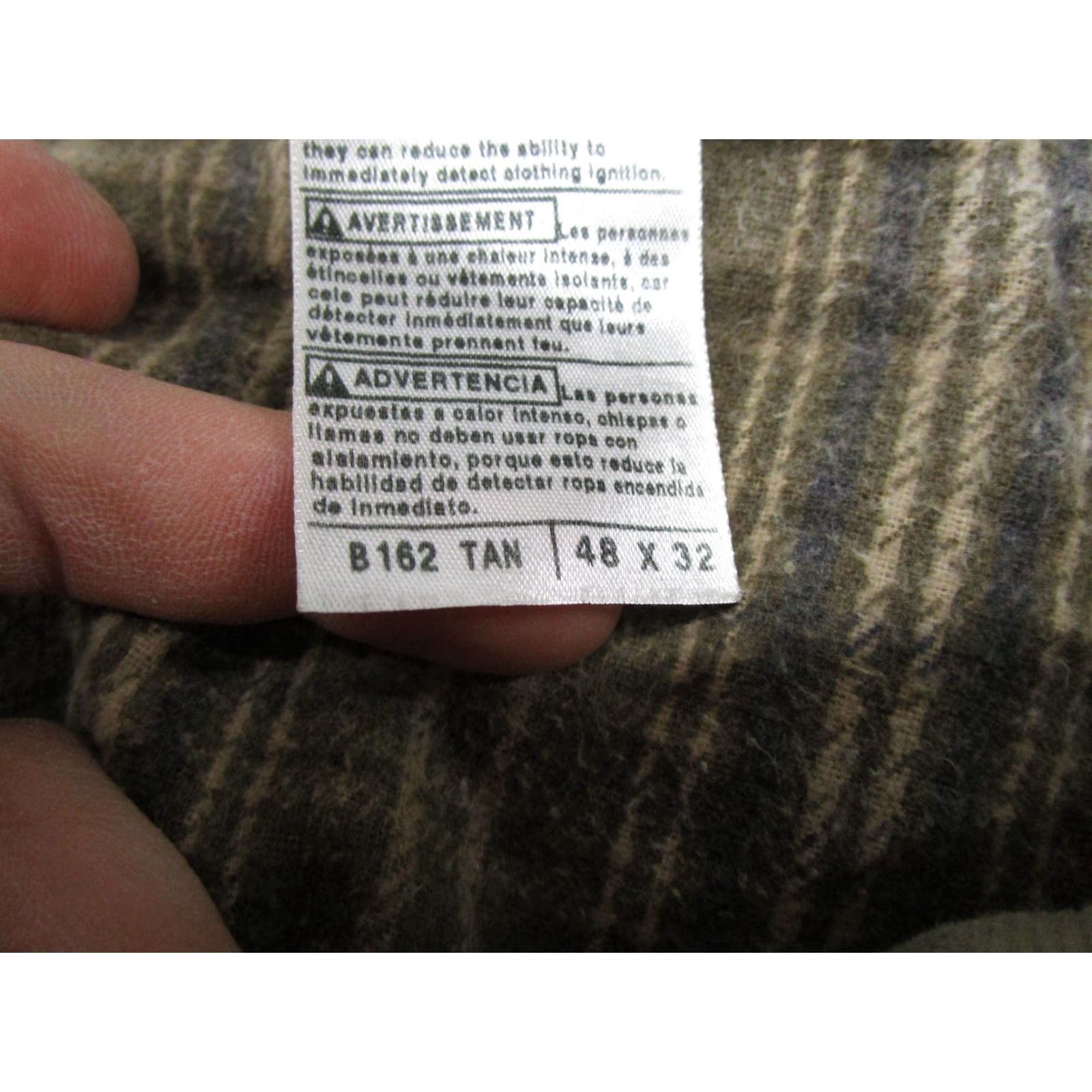 Carhartt Men's Vintage Carhartt B162 Flannel Lined Straight Leg Tan Jeans Sz 48x32 Size US 32 / EU 48 - 5 Thumbnail