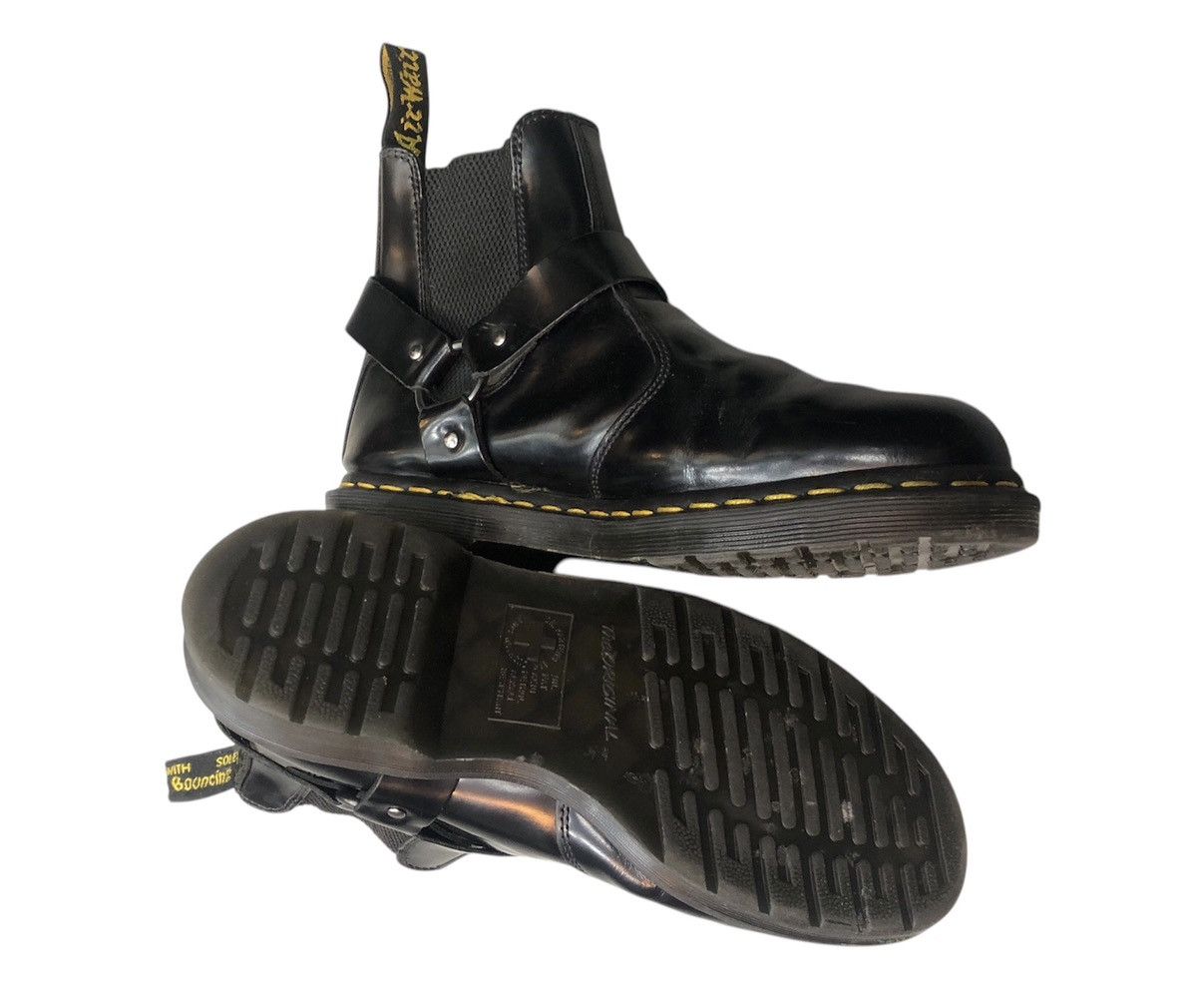 Dr. Martens × Vintage Vintage Dr.Martens Boots Leather Shoes Unisex Uk8/Us9 Size US 8 / EU 41 - 8 Thumbnail