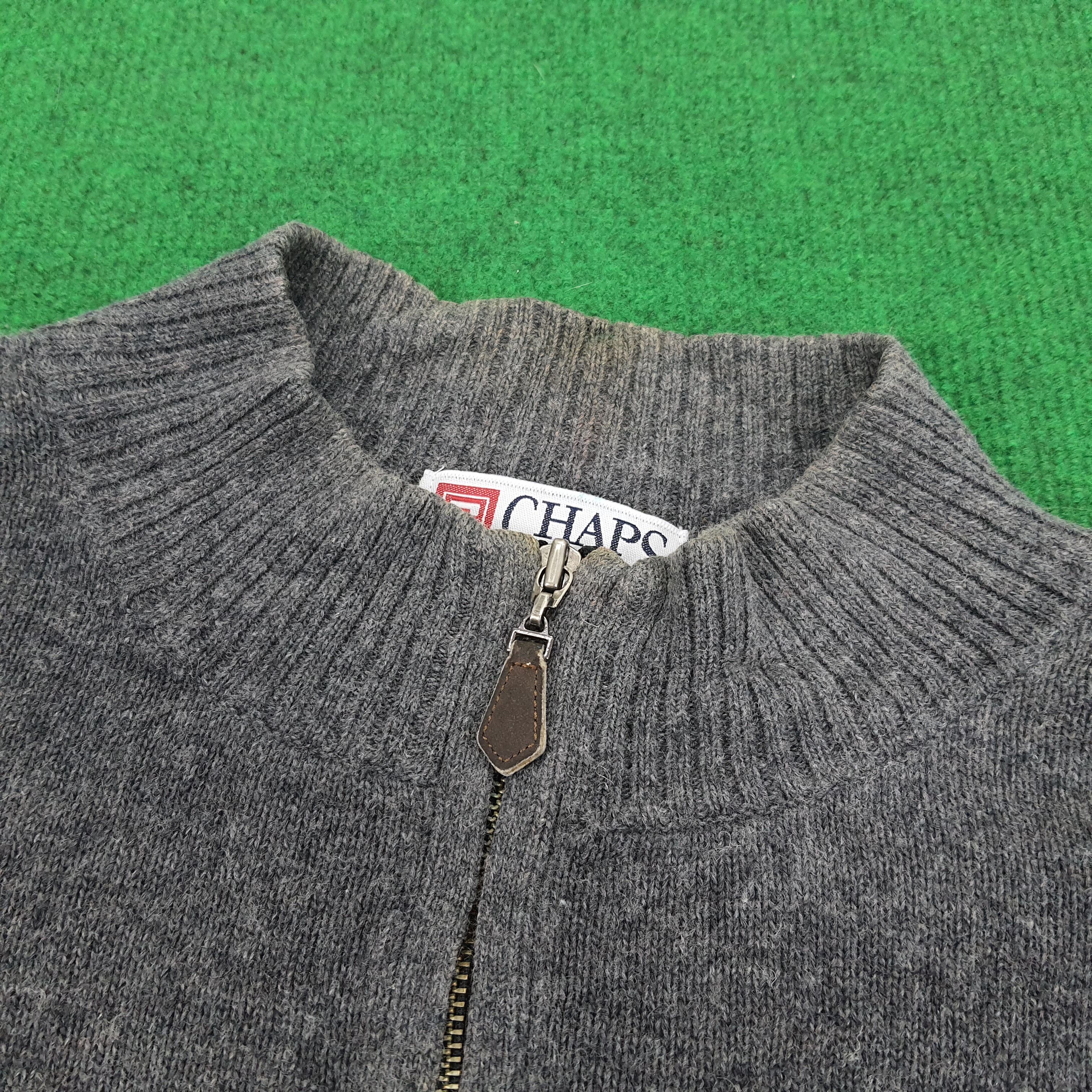 Chaps × Chaps Ralph Lauren Vintage Chaps Ralph Lauren Half Zipper Sweatshirt Size US XXL / EU 58 / 5 - 4 Thumbnail