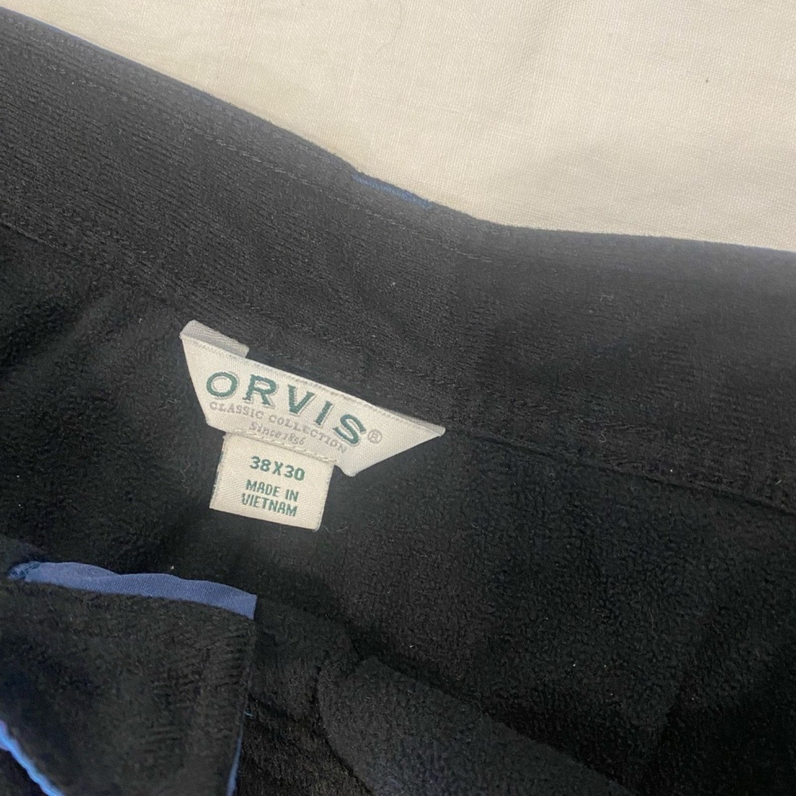 Orvis Orvis Men's Fleece Lined Hiking Stretch Pants - 38x30 Size US 38 / EU 54 - 4 Thumbnail