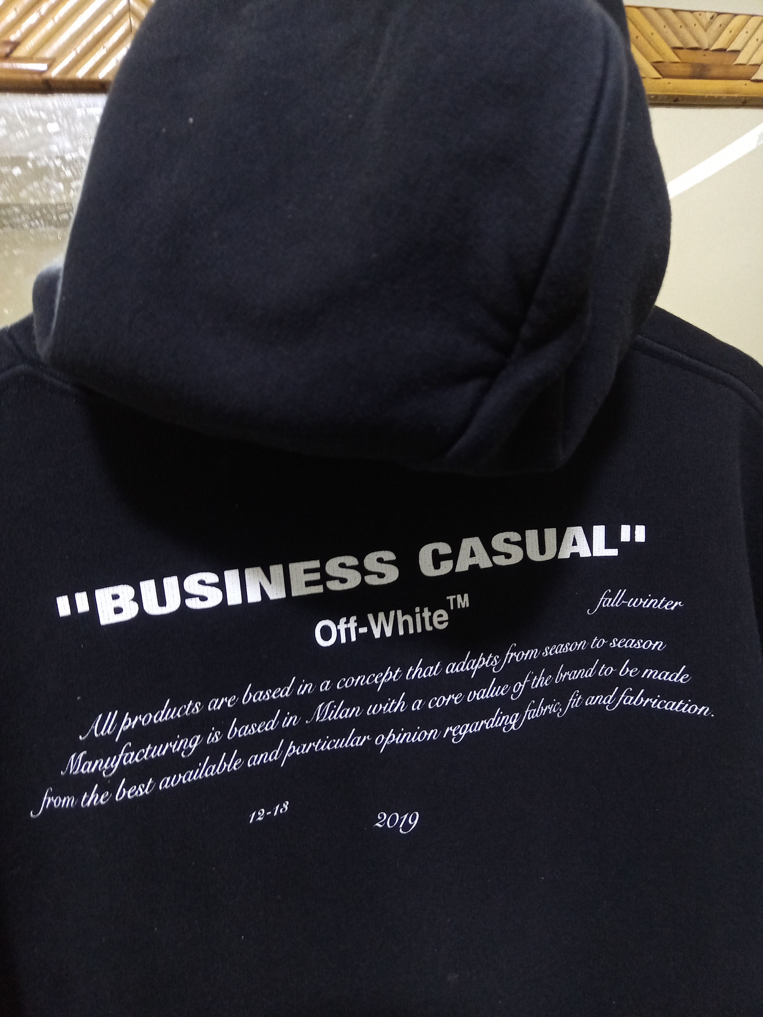 Off-White OFF-WHITE SS21 BERNINI HOODIE Size US S / EU 44-46 / 1 - 5 Thumbnail