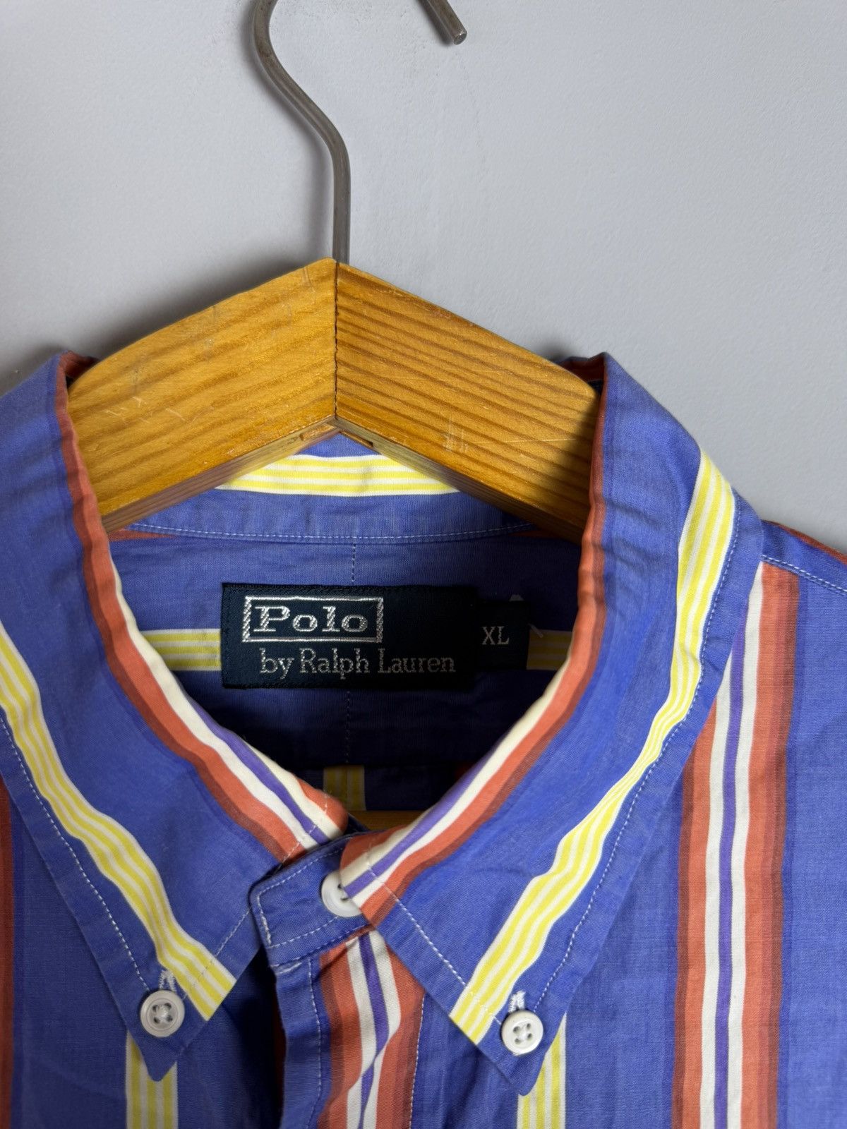 Polo Ralph Lauren Vintage 90s Polo Ralph Lauren shirt Size US XL / EU 56 / 4 - 4 Thumbnail