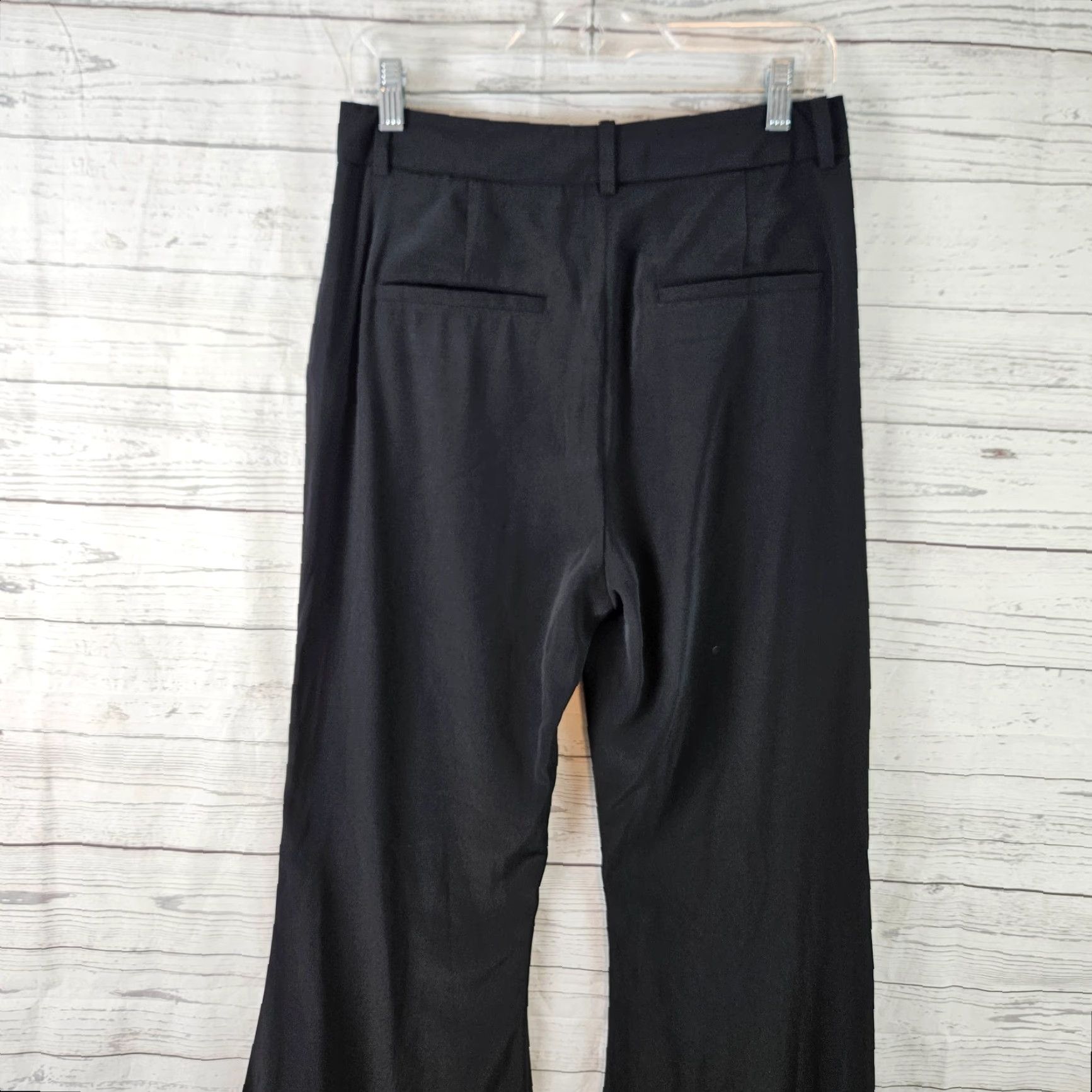 Reiss Reiss Womens Gabi Flare Pants Sz 6 Black High Rise Dress Pants Vintage: No Womens Size 28" / US 6 / IT 42 - 4 Thumbnail