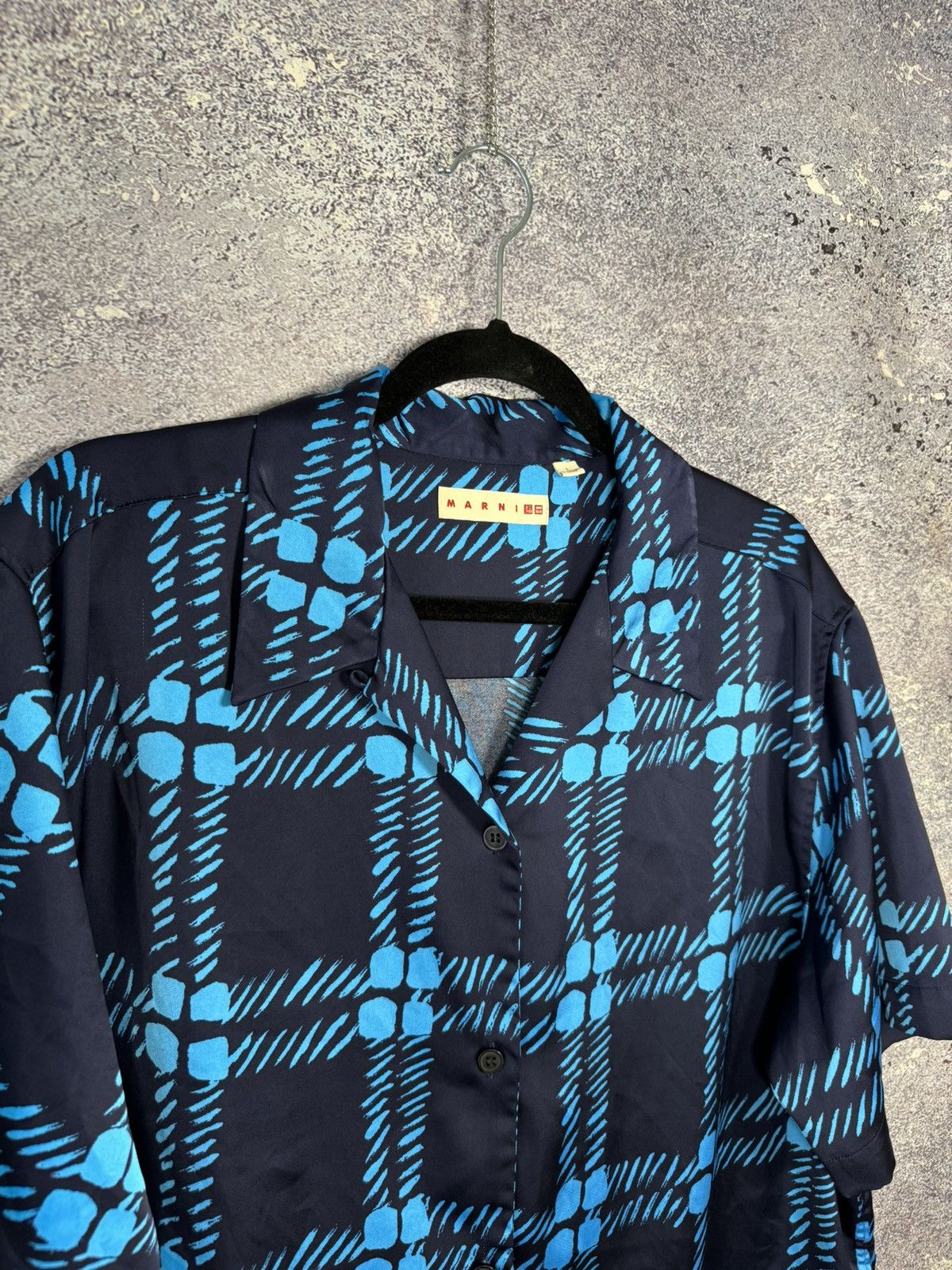 Marni × Uniqlo Marni Uniqlo Bowling Plaid Shirt Large Size US L / EU 52-54 / 3 - 6 Thumbnail
