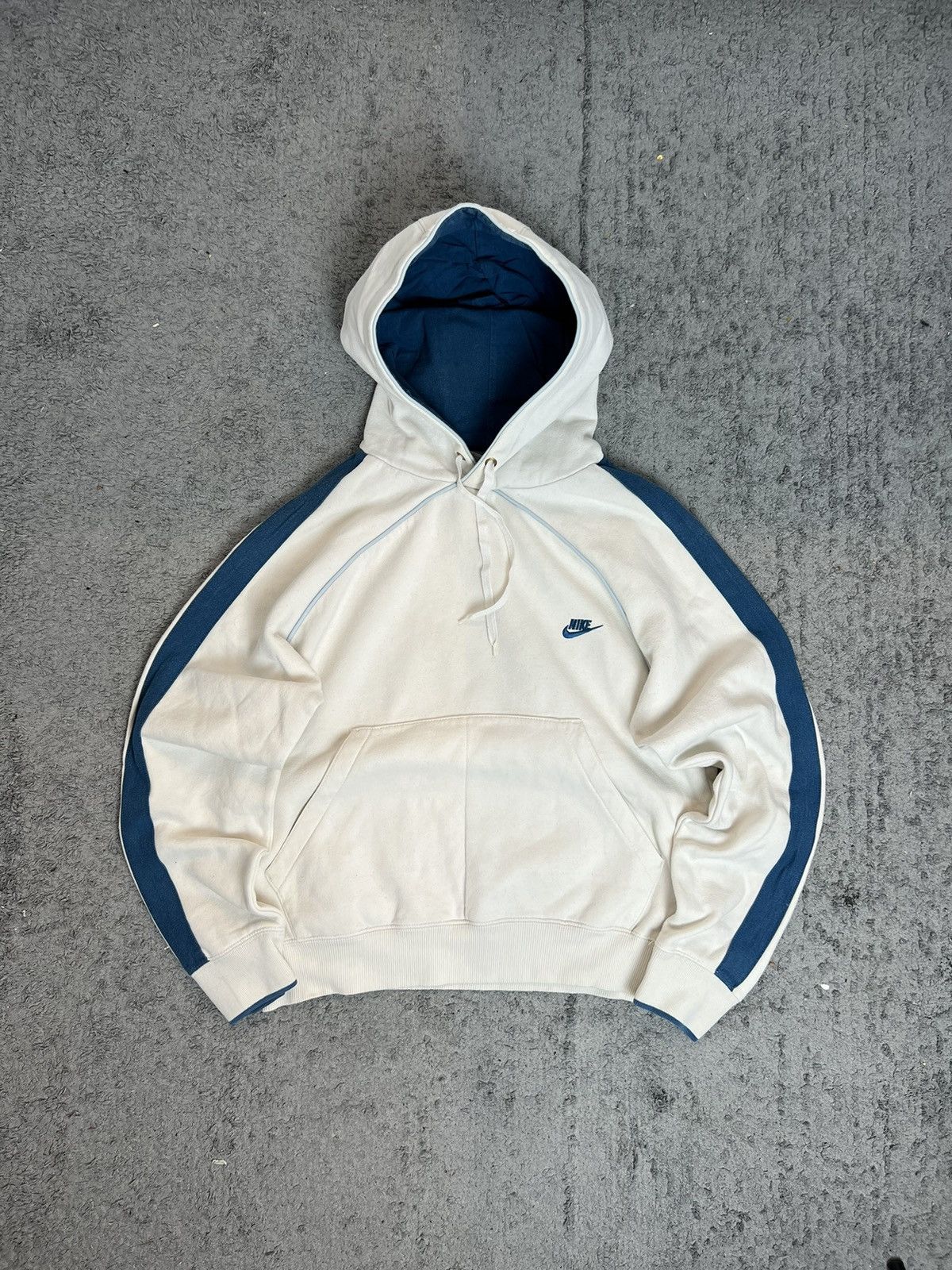 NIKE VINTAGE BASIC LOGO OVERSIZE BOXY HOODIE