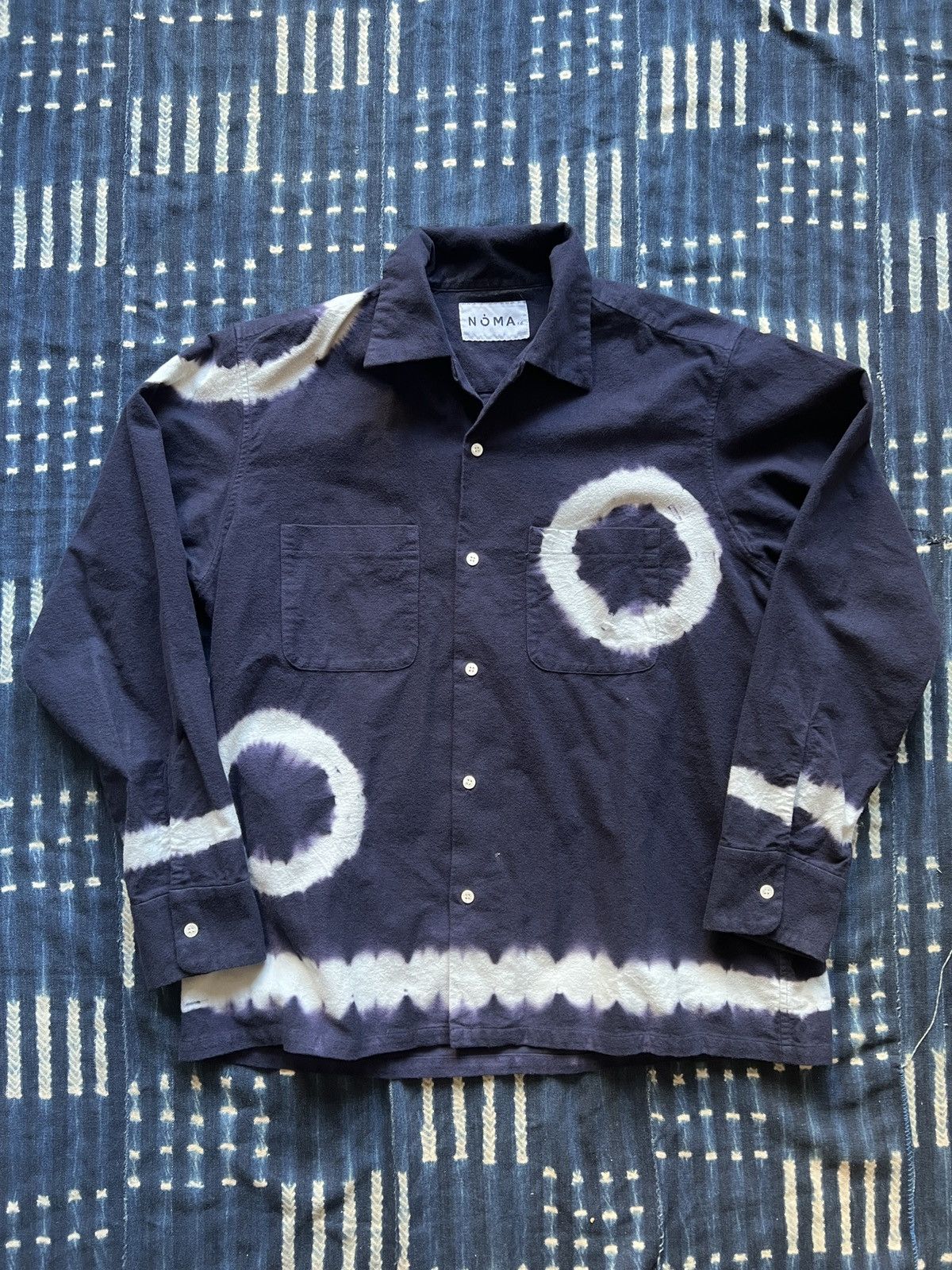 NOMA t.d NOMA t.d. Garment Dye Button Down Shirt Size US XL / EU 56 / 4 - 1 Thumbnail