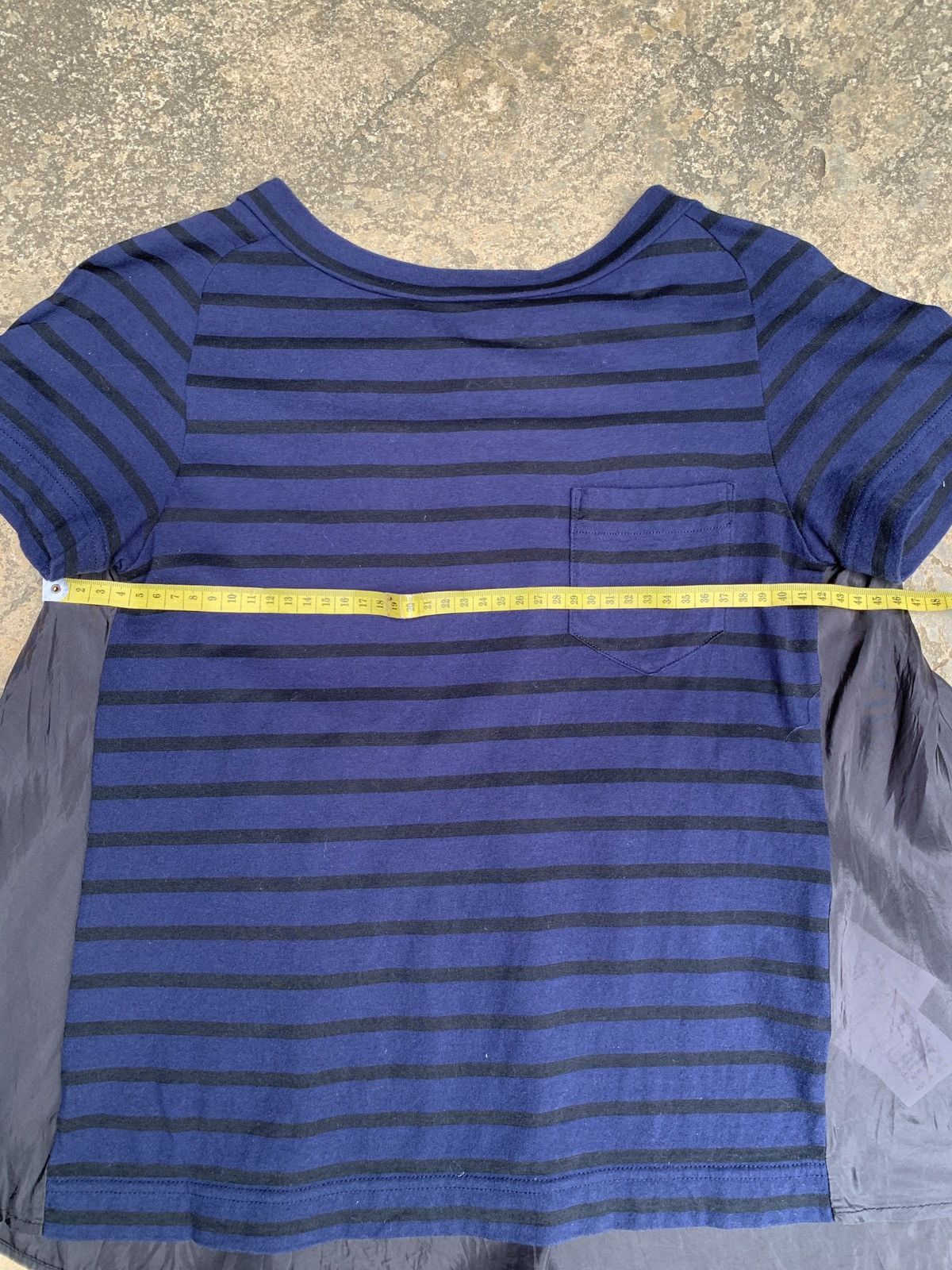 Designer × Sacai sacai luck Japan Striped Pocket Mix Nylon Designer Top Size M / US 6-8 / IT 42-44 - 13 Thumbnail