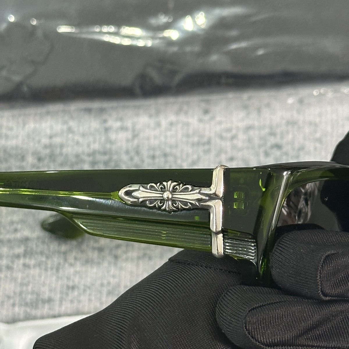 Chrome Hearts CHROME HEARTS YER BJORN AGAIN SUNGLASSES Size ONE SIZE - 6 Thumbnail