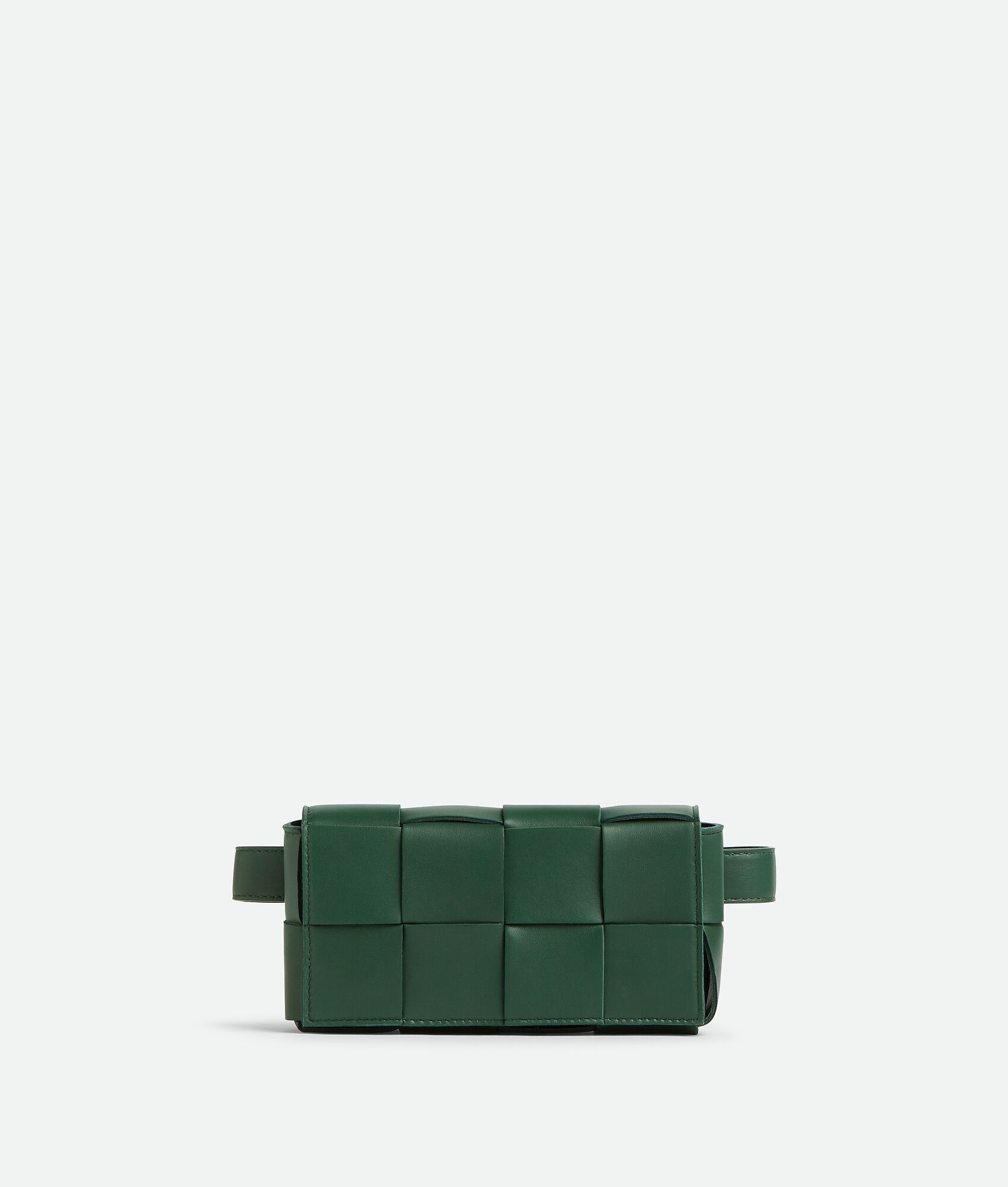 Bottega Veneta o1n1vont0225 Size: OS / Unisex Cassette Belt Bag Dark Green Size ONE SIZE - 1 Thumbnail