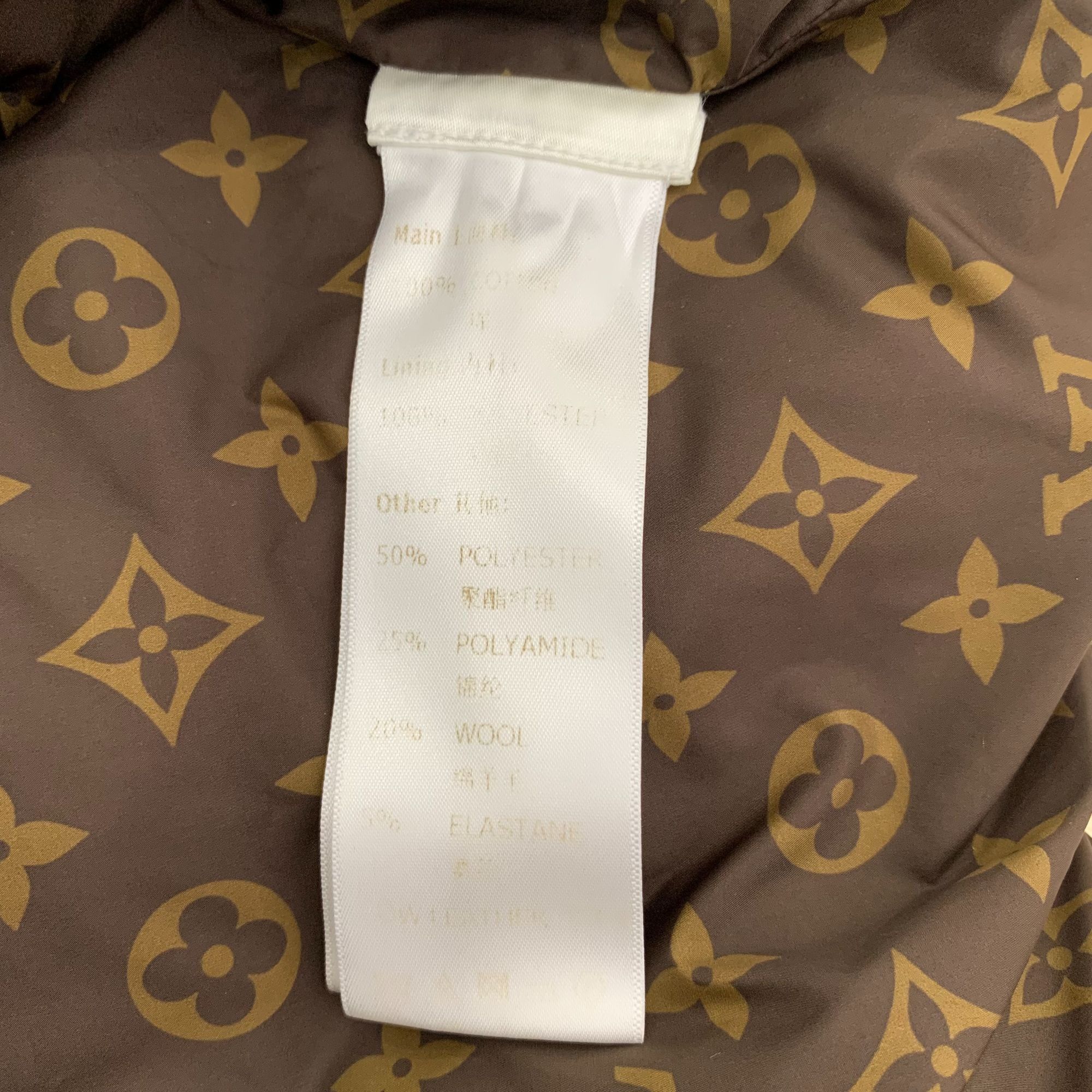 Louis Vuitton CW0017 Louis Vuitton Womens Ivory Puffer Jacket Size M / US 6-8 / IT 42-44 - 7 Thumbnail