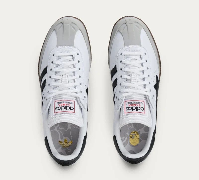 Bape Bape Adidas Samba Size ONE SIZE - 4 Thumbnail