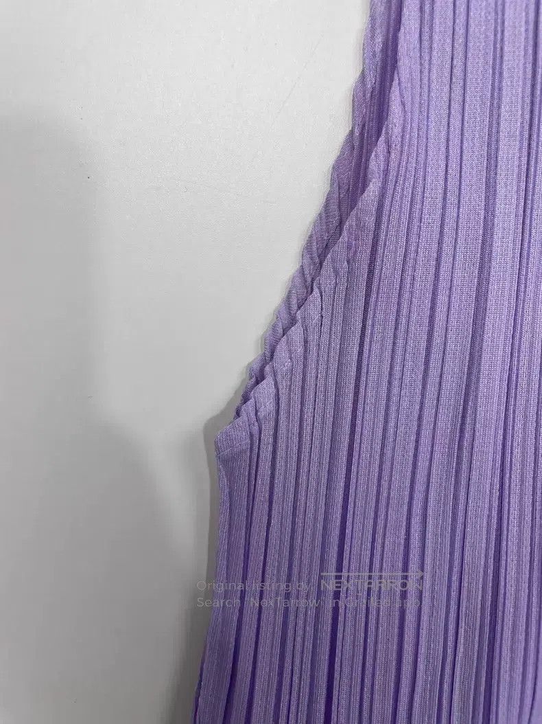 Issey Miyake Issey Miyake Purple Dress Size M / US 6-8 / IT 42-44 - 2 Thumbnail