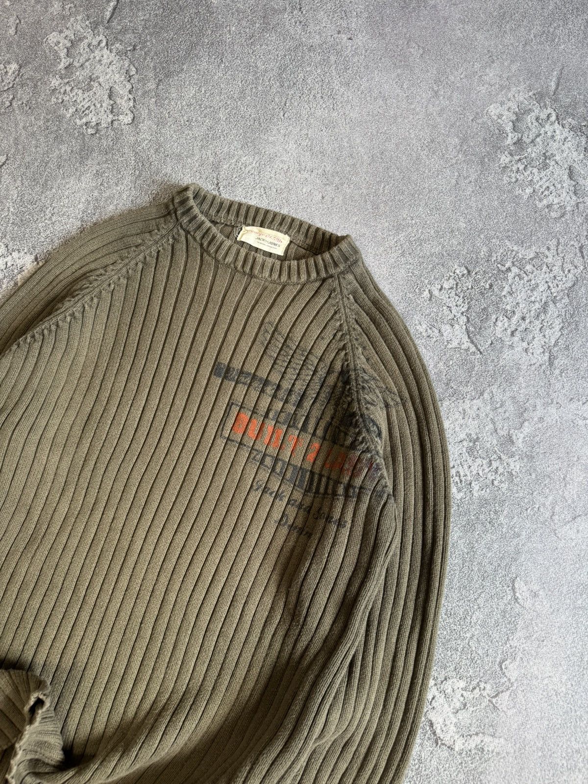 Japanese Brand Archive stripe crazy y2k avantgarde sweater jumper L.G.B. Size US L / EU 52-54 / 3 - 2 Thumbnail