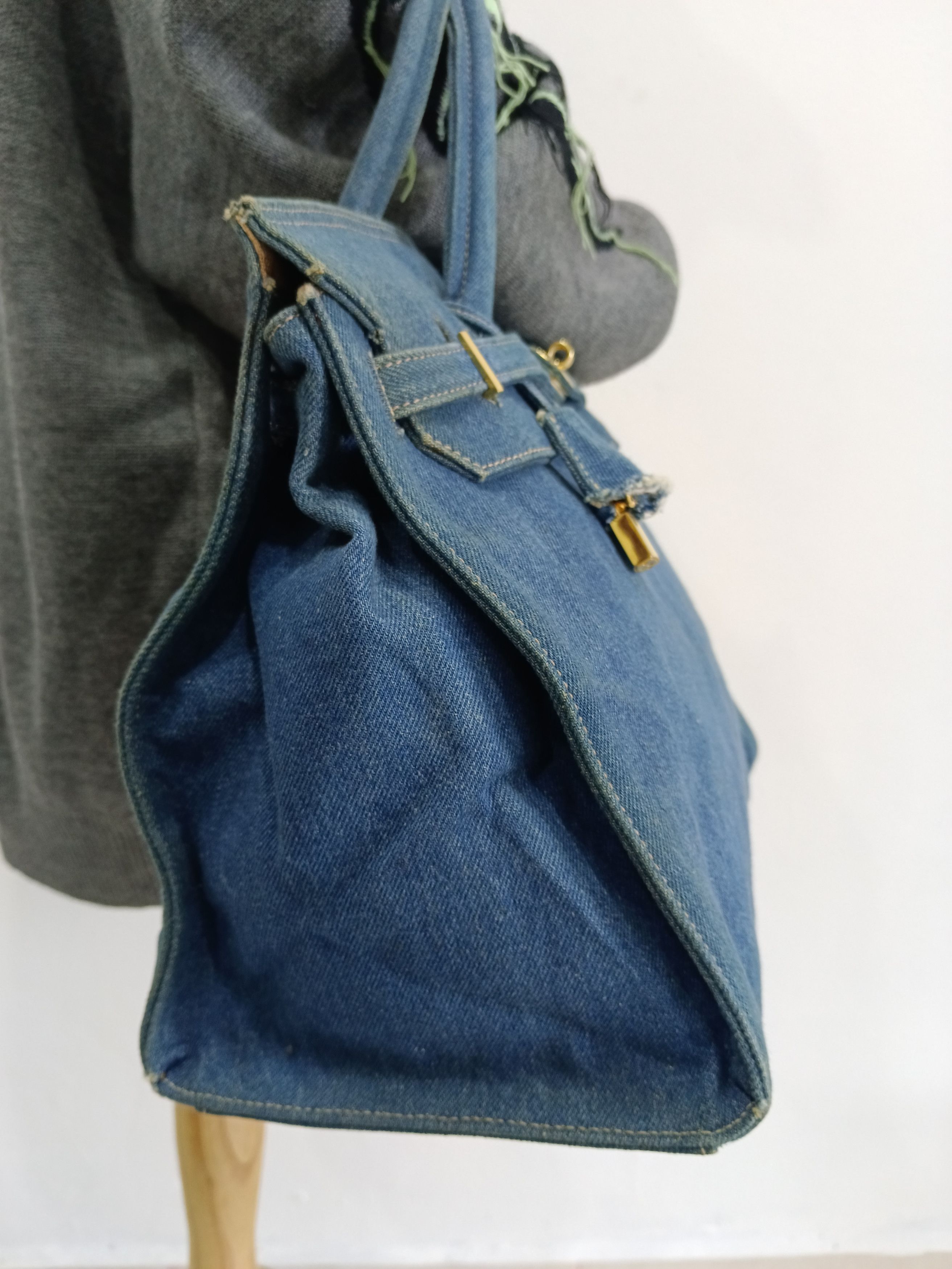 Vintage VINTAGE BIRKIN DENIM Size ONE SIZE - 6 Thumbnail