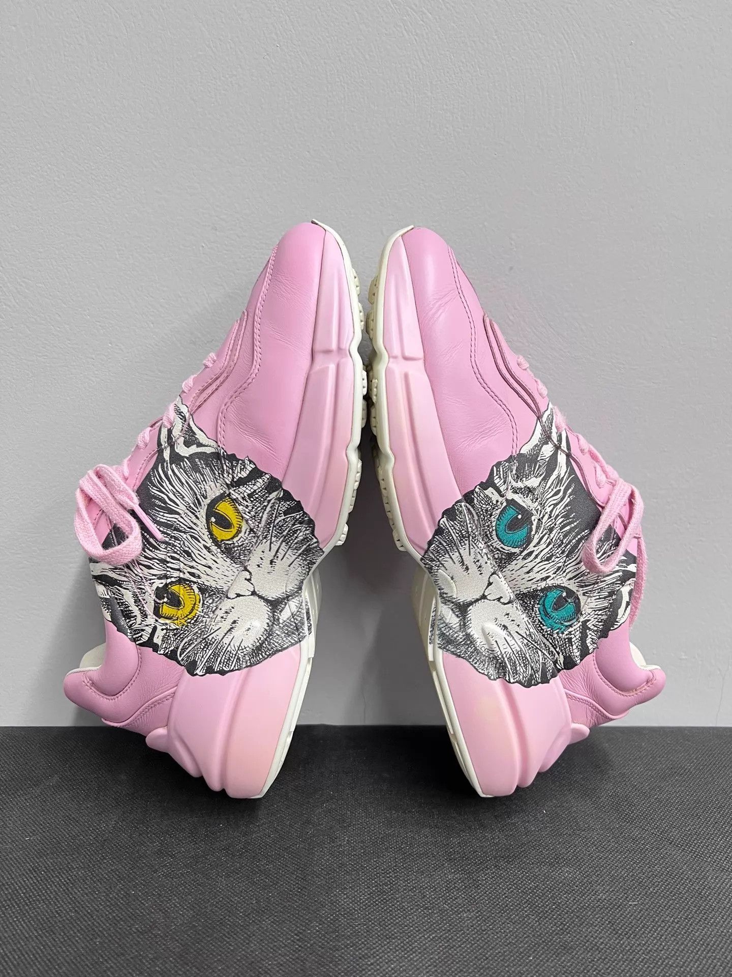 Gucci Gucci Rhyton Mystic Cat Pink Cat Print Sneakers 37 Size US 6 / IT 36 - 6 Thumbnail
