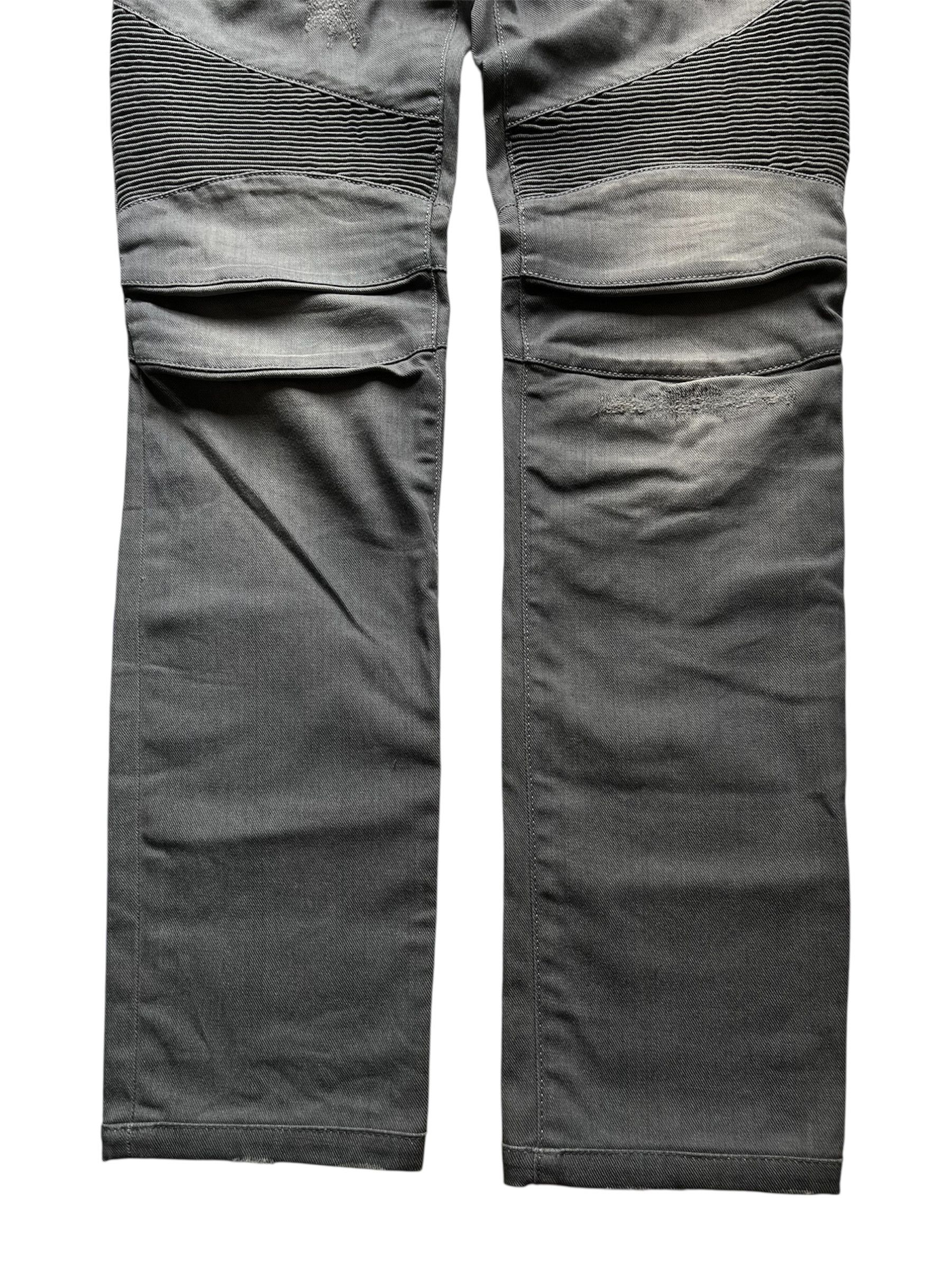 Balmain Balmain decarnin era distressed biker jeans Size US 29 - 5 Thumbnail