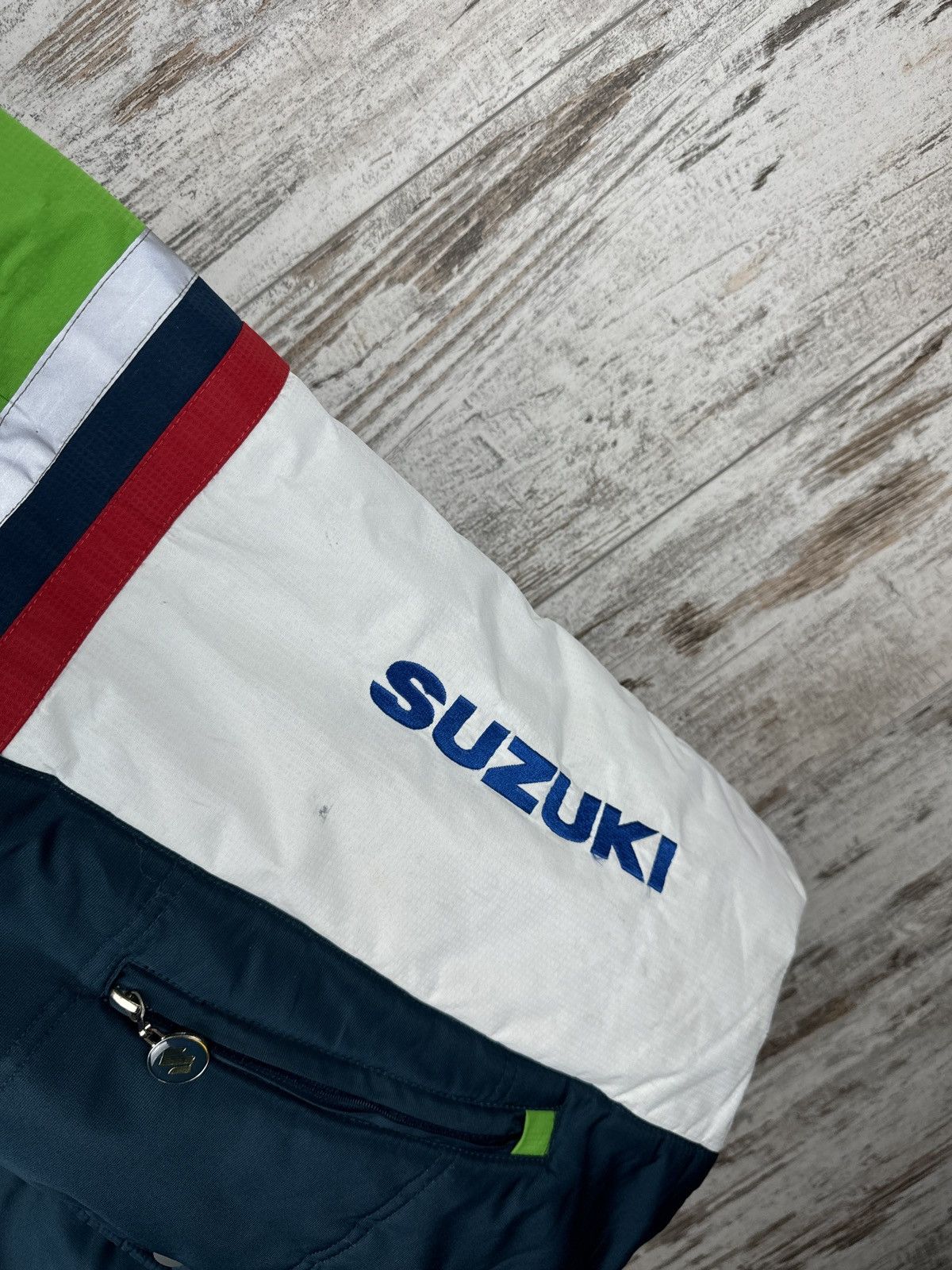 Vintage Mens Vintage Suzuki racing vest firelli formula 1 rare Size US XL / EU 56 / 4 - 7 Thumbnail