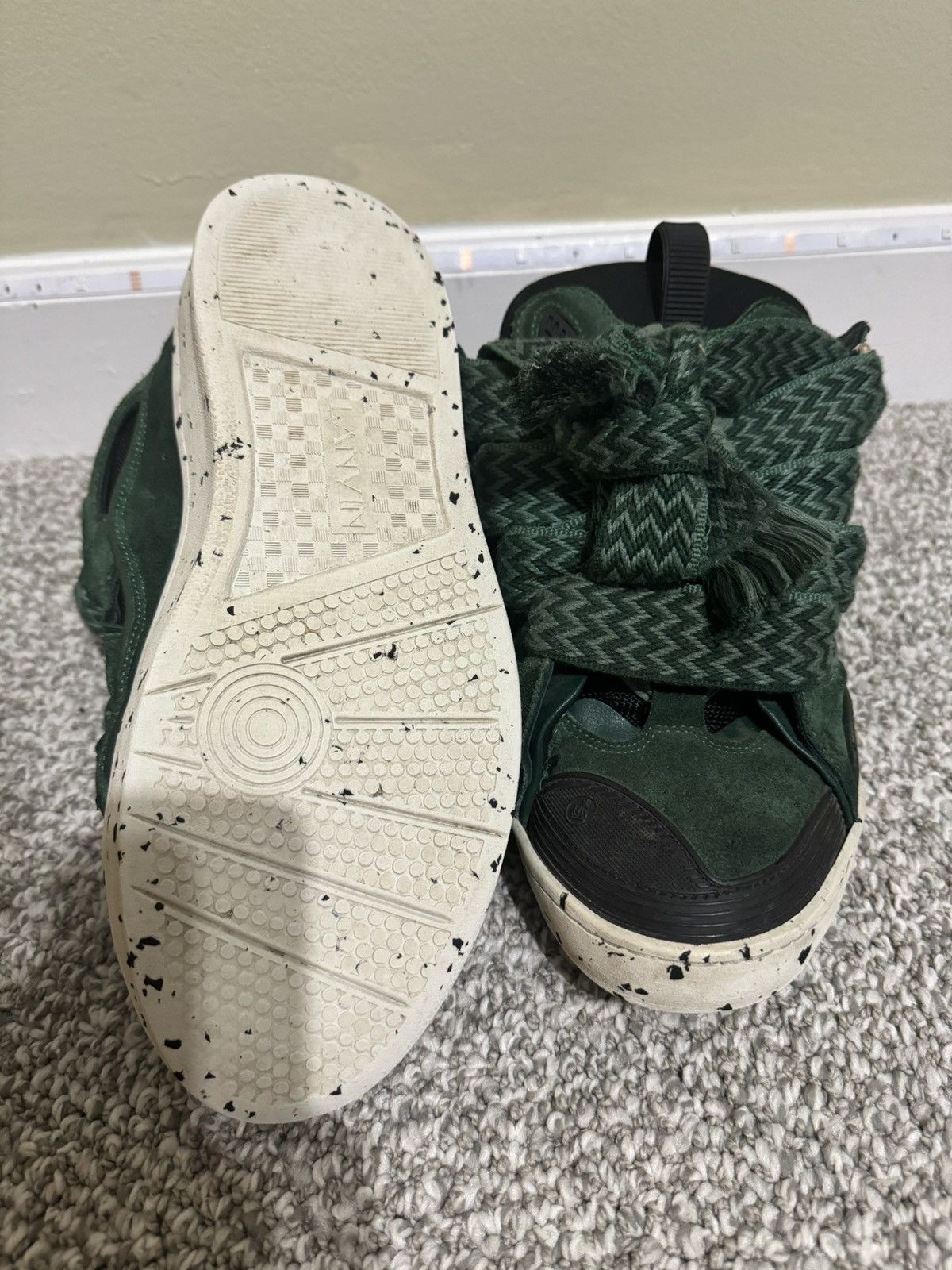 Lanvin Lanvin curb sneakers size 10 very good condition Size US 10 / EU 43 - 5 Thumbnail