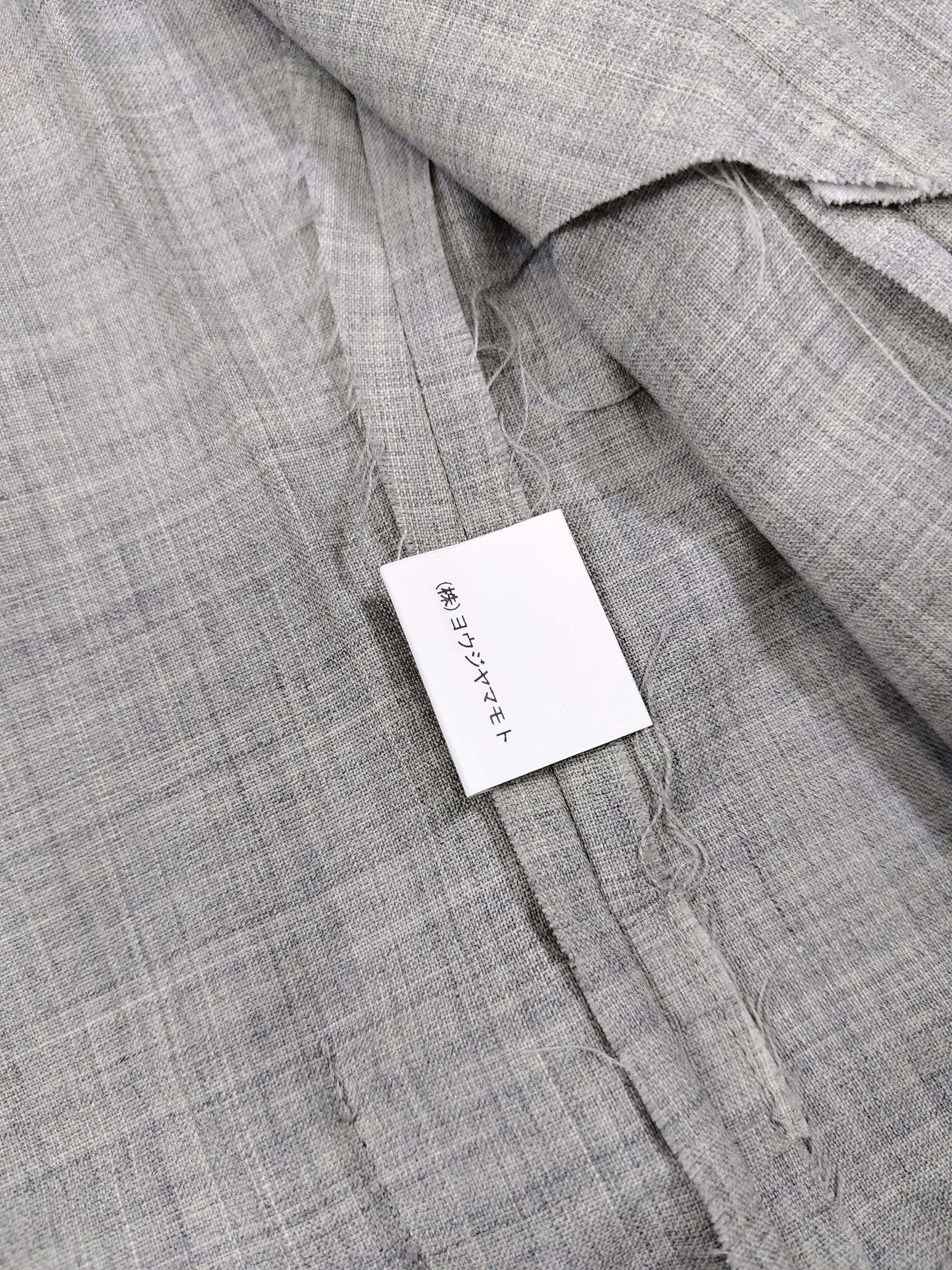 Yohji Yamamoto SAMPLE🔥Y's Yohji Yamamoto Set Tailored Blazer Flare Skirt Size M / US 6-8 / IT 42-44 - 8 Thumbnail
