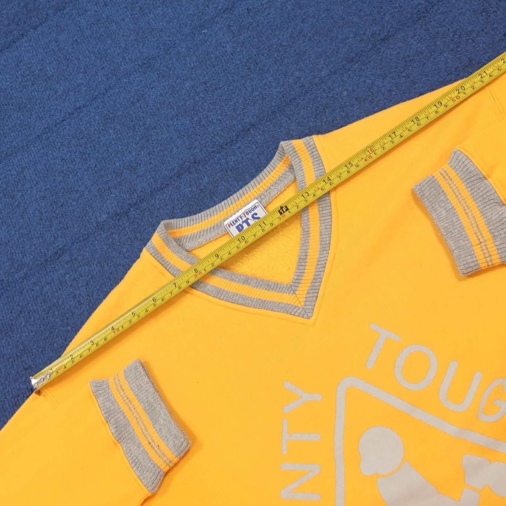 Vintage Vintage PTS Plenty Tough Sport Big Logo Sweatshirt C293N26 Size US M / EU 48-50 / 2 - 9 Thumbnail