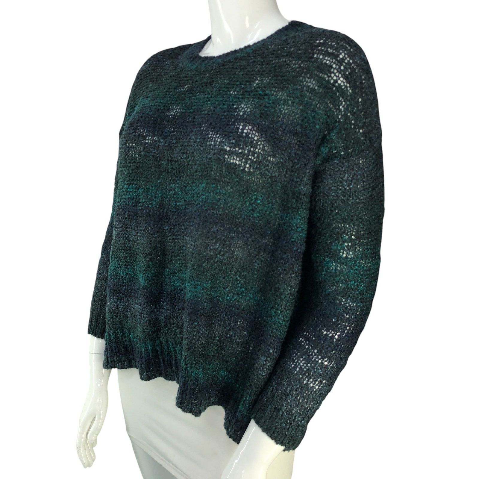 Denim & Supply Ralph Lauren Ralph Lauren Denim & Supply Size L Sweater Knit Blue Green Size L / US 10 / IT 46 - 4 Thumbnail