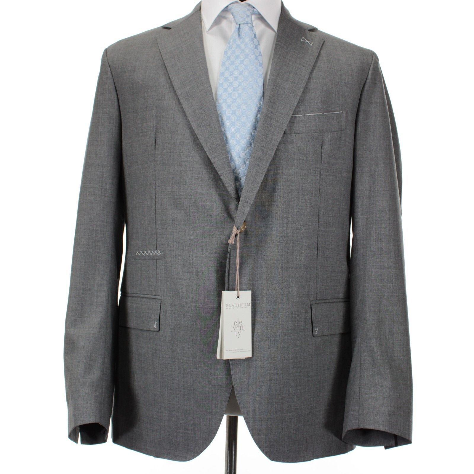 Eleventy New with tags Sport Coat Size 44 US in Gray