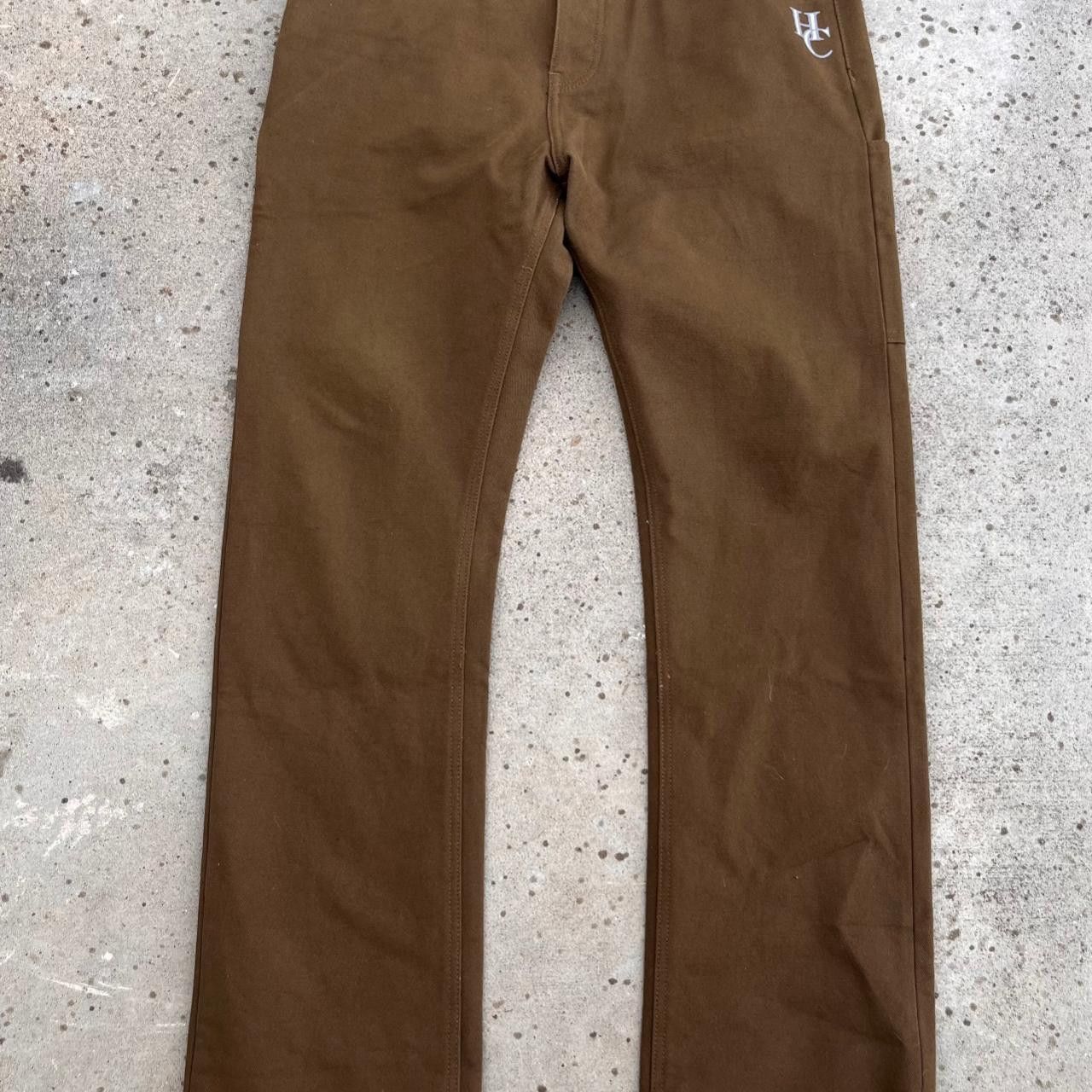 image of Vintage Haven Court Brown Canvas Pant , Men's (Size 40)