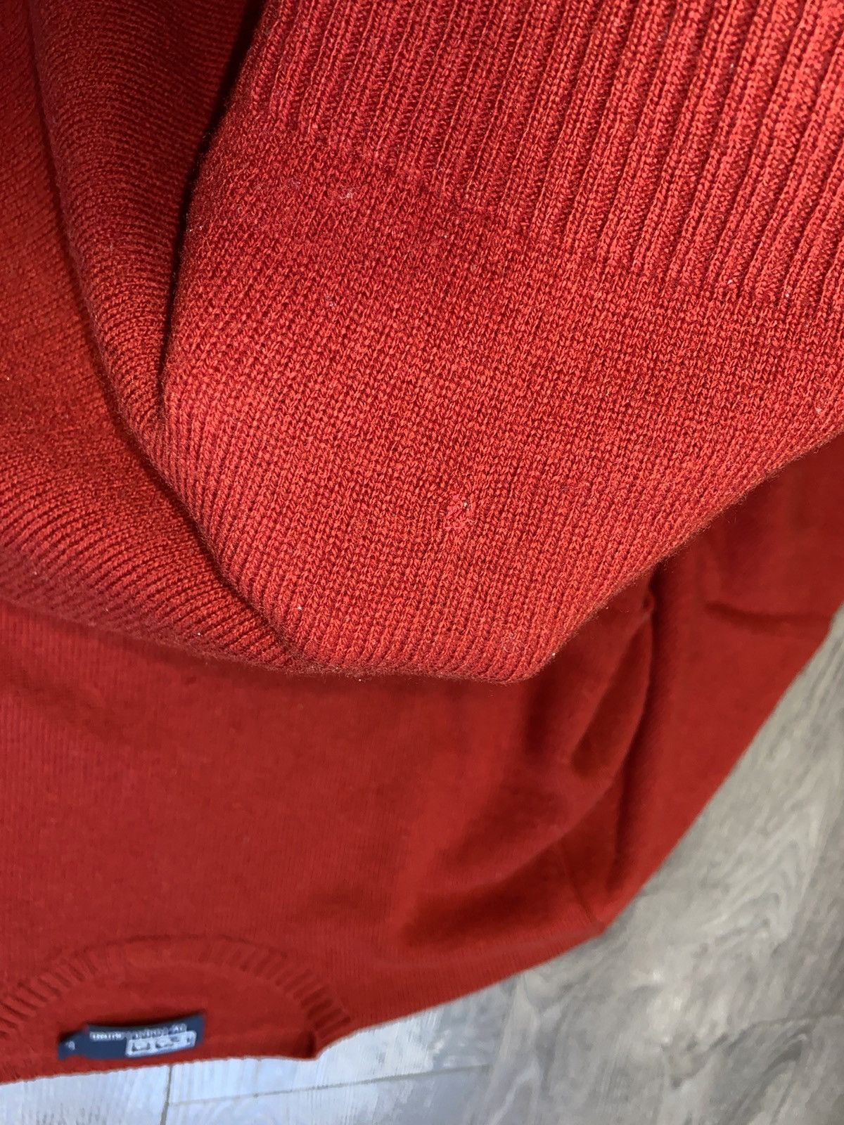 Polo Ralph Lauren × Vintage POLO RALPH LAUREN VINTAGE RED KNITTED SWEATER Size US L / EU 52-54 / 3 - 4 Thumbnail