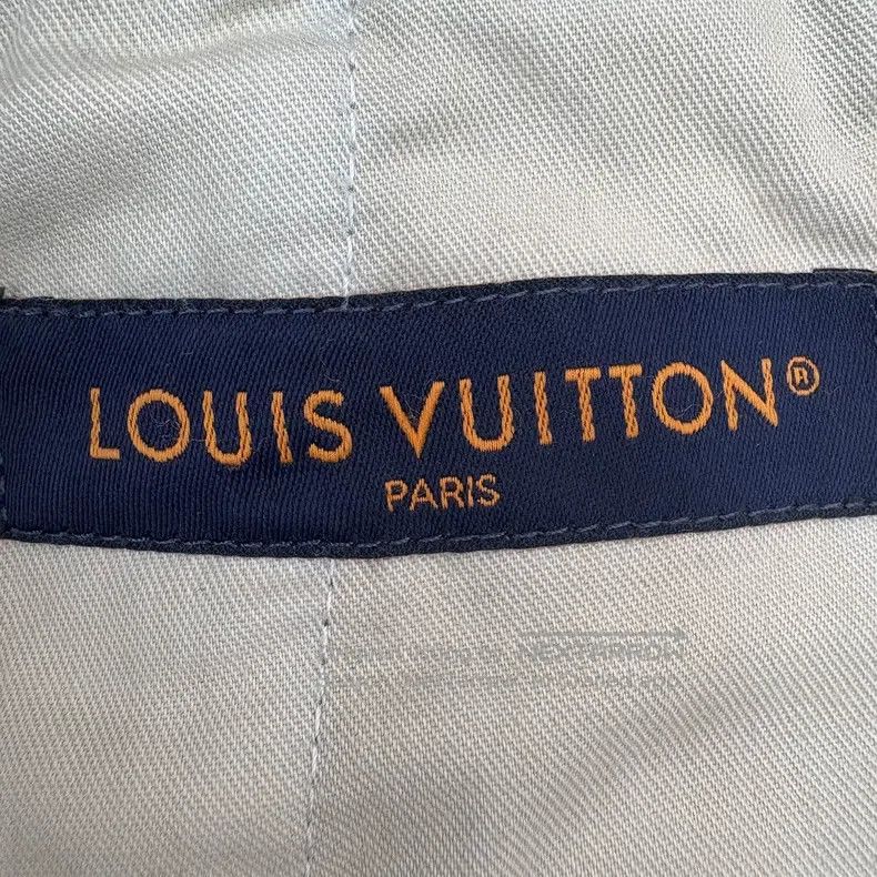 Louis Vuitton Louis Vuitton 25 SS side strip full logo jeans Size US 32 / EU 48 - 3 Thumbnail