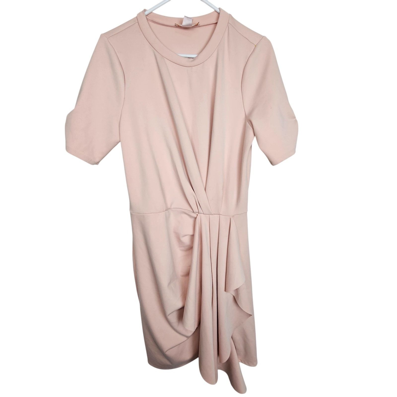 Rachel Gilbert Rachel Parcell Womens Draped Interlock Mini Dress Mini Sz XL Size XL / US 12-14 / IT 48-50 - 2 Thumbnail