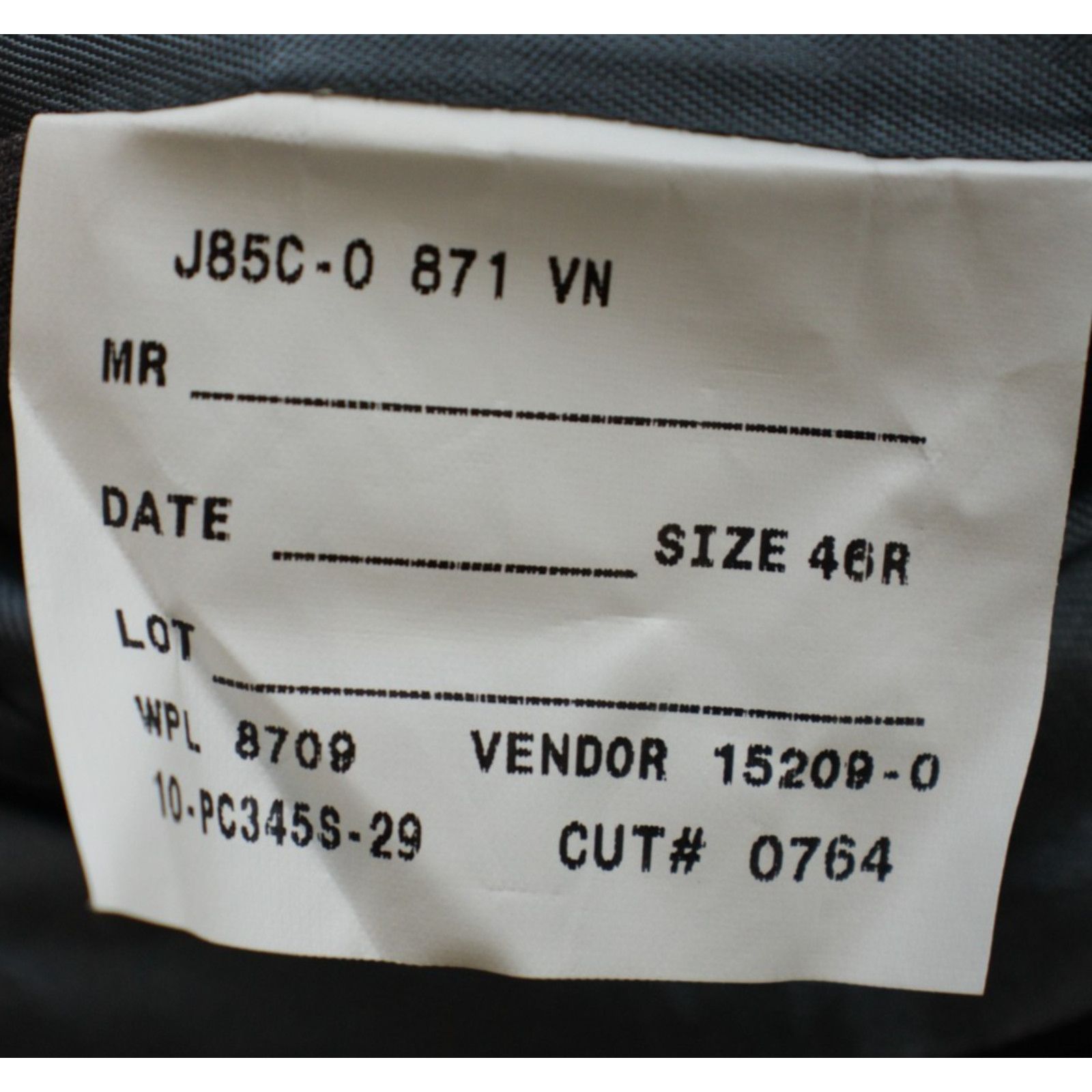 Stafford Stafford Blazer Men Size 46R Navy Blue Wool Blend Size 46R - 4 Thumbnail
