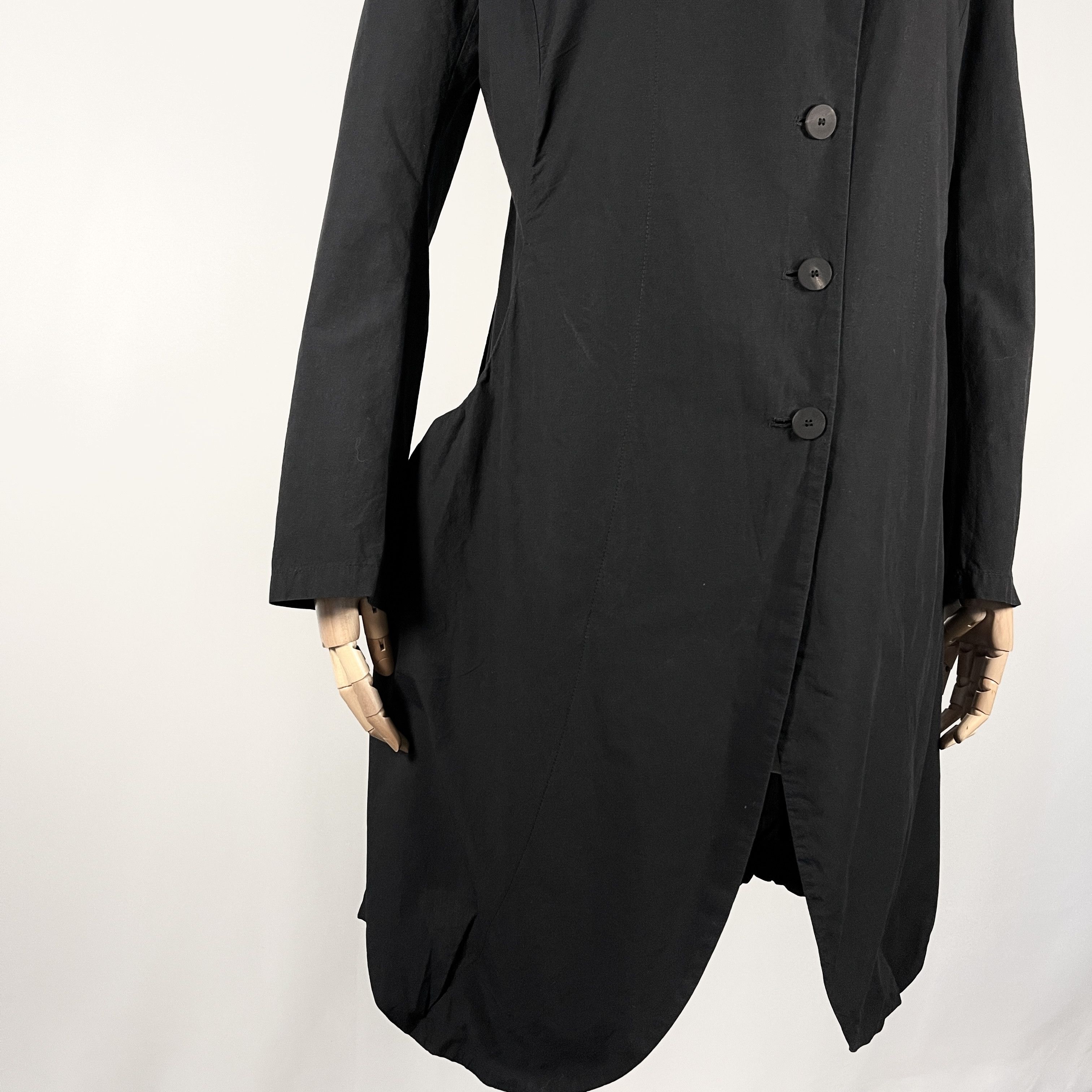 Other YUKAI Black Light Cotton Coat size L Size L / US 10 / IT 46 - 3 Thumbnail