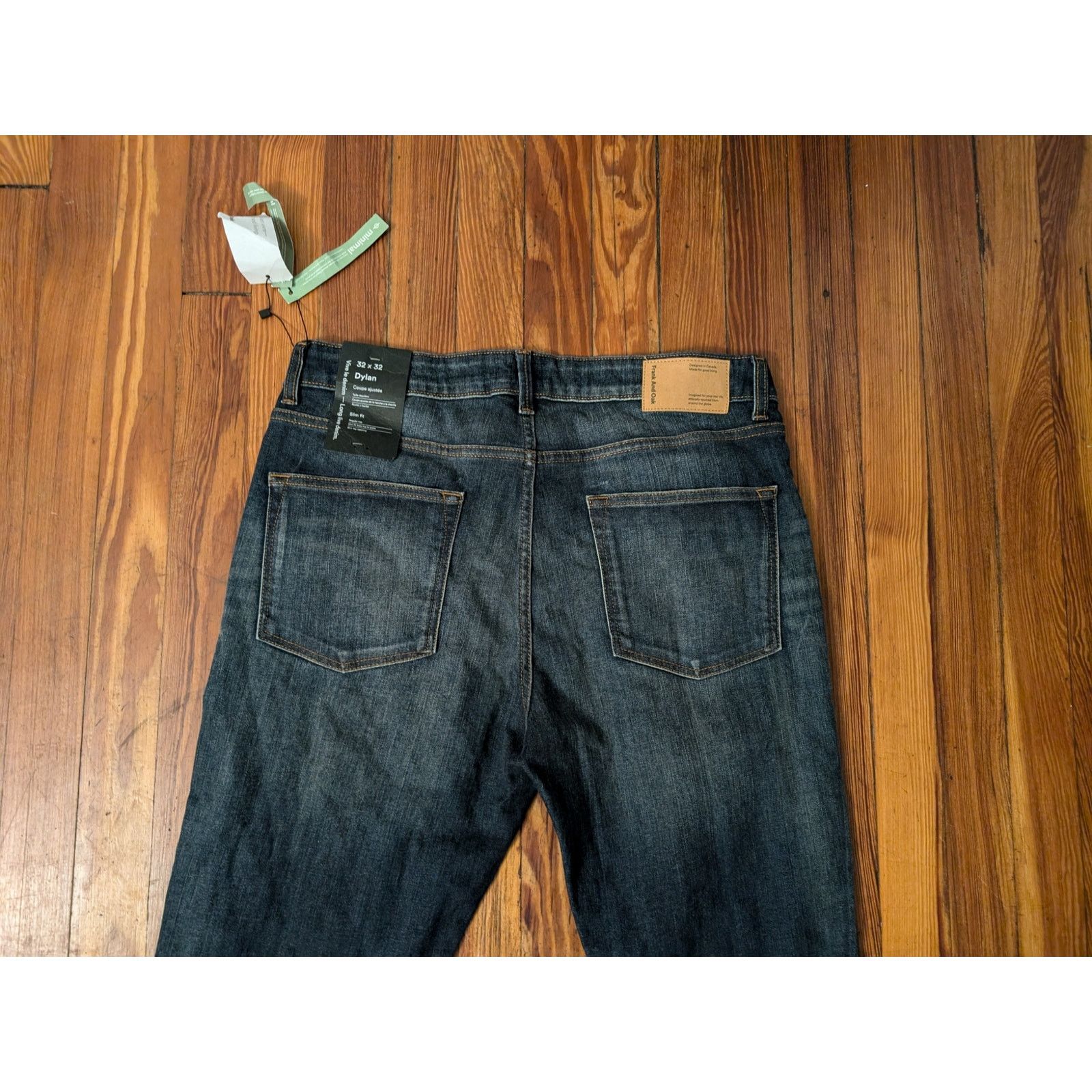 Frank And Oak Frank and Oak Dylan Jeans Size 32X32 NWT Size US 32 / EU 48 - 2 Thumbnail