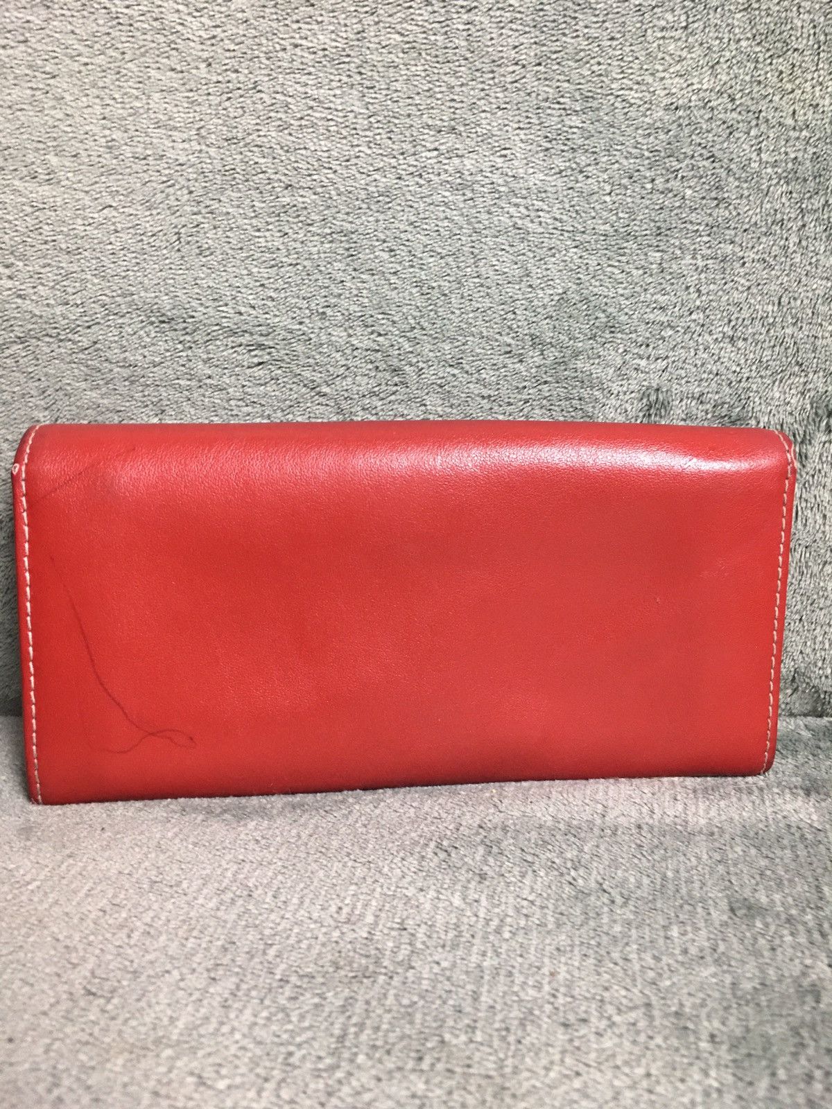 Vivienne Westwood Vivienne Westwood Red Orb Logo Leather Bifold Long Wallet Size ONE SIZE - 3 Thumbnail
