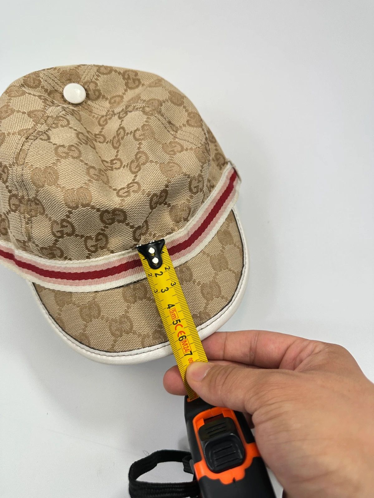 Gucci Gucci 00’s GG Monogram Pink Beige Baseball Cap Size ONE SIZE - 11 Thumbnail